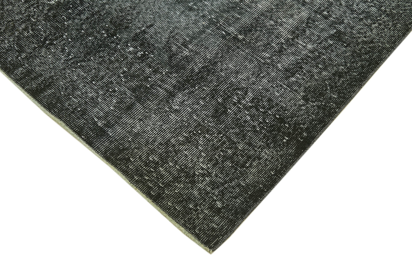 6x9 Black Overdyed Rug - 41279