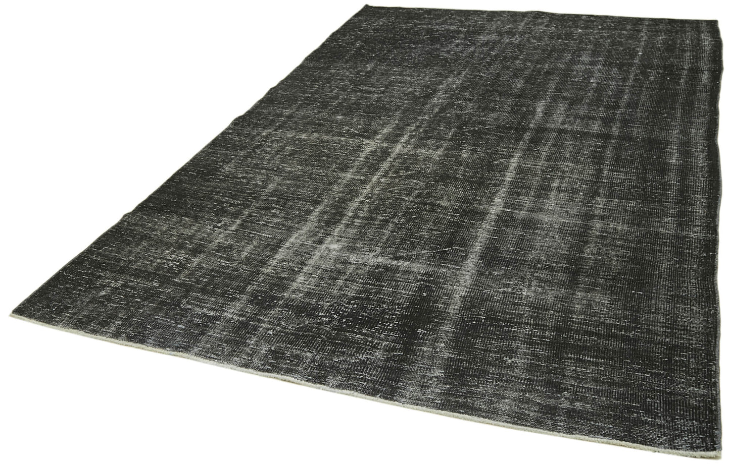 6x9 Black Overdyed Rug - 41283