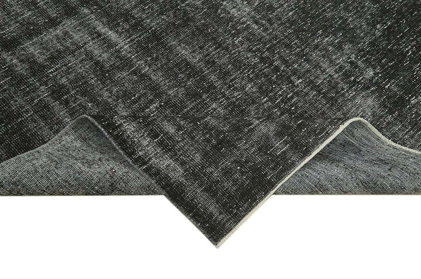 6x9 Black Overdyed Rug - 41283