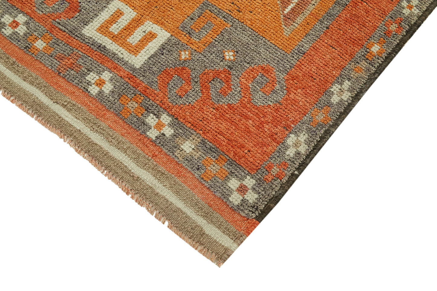 4x11 Orange Boho Runner Rugs - 41300