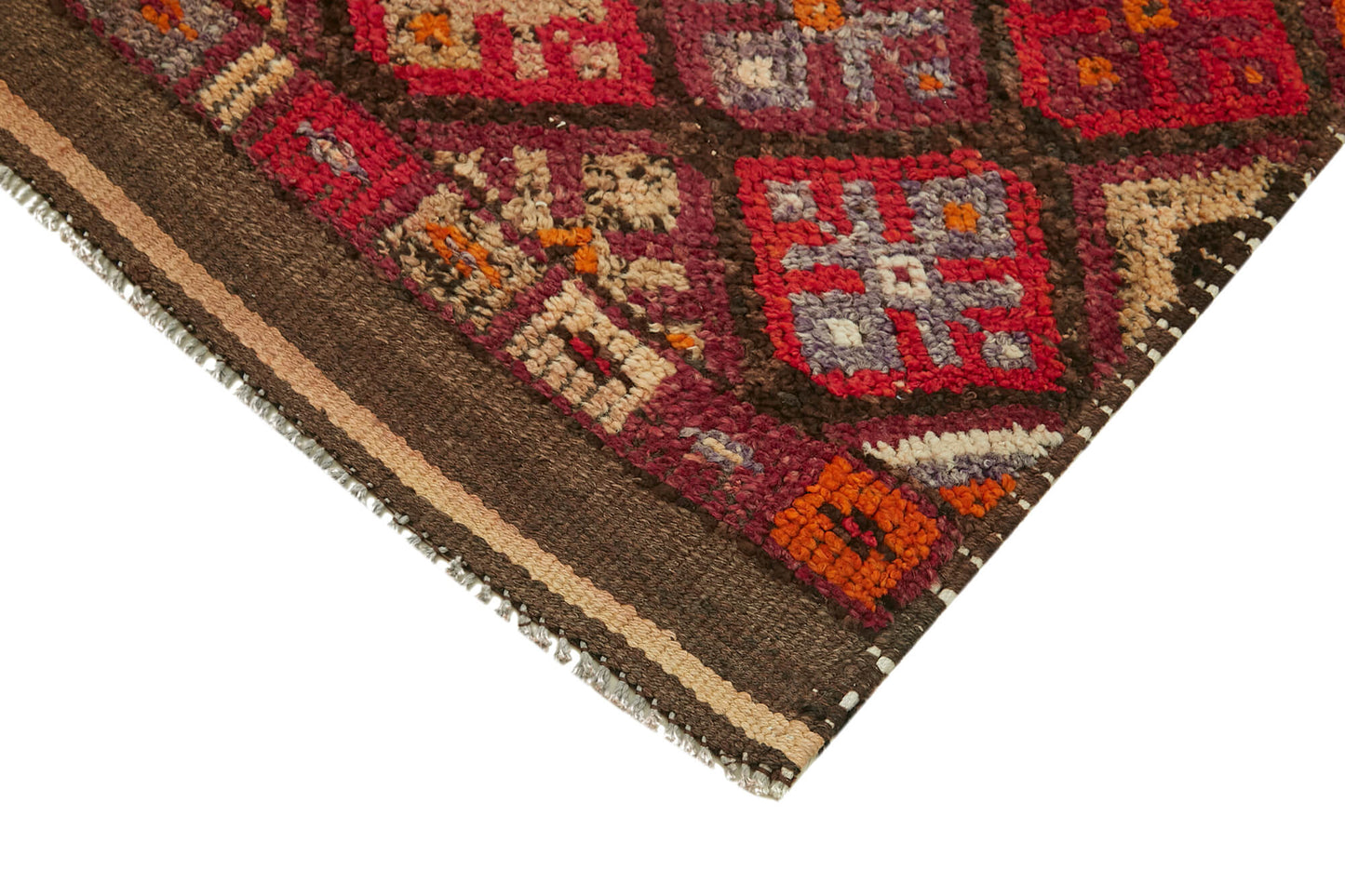 3x13 Red Boho Runner Rugs - 41303