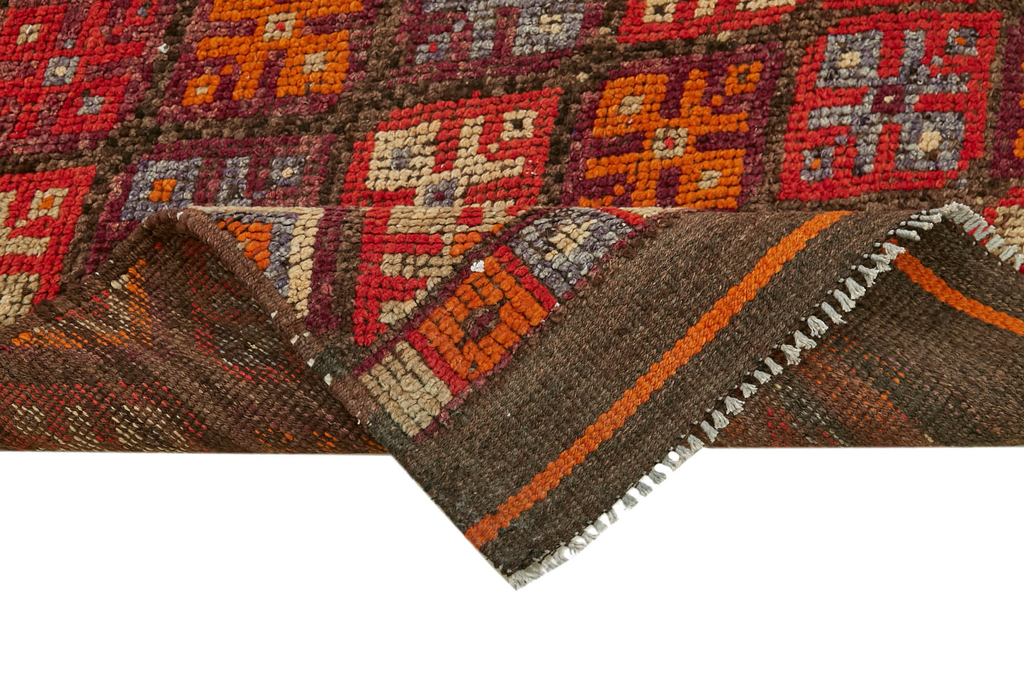 3x13 Red Boho Runner Rugs - 41303