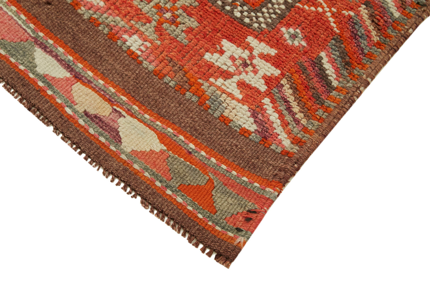 3x12 Orange Boho Runner Rugs - 41310