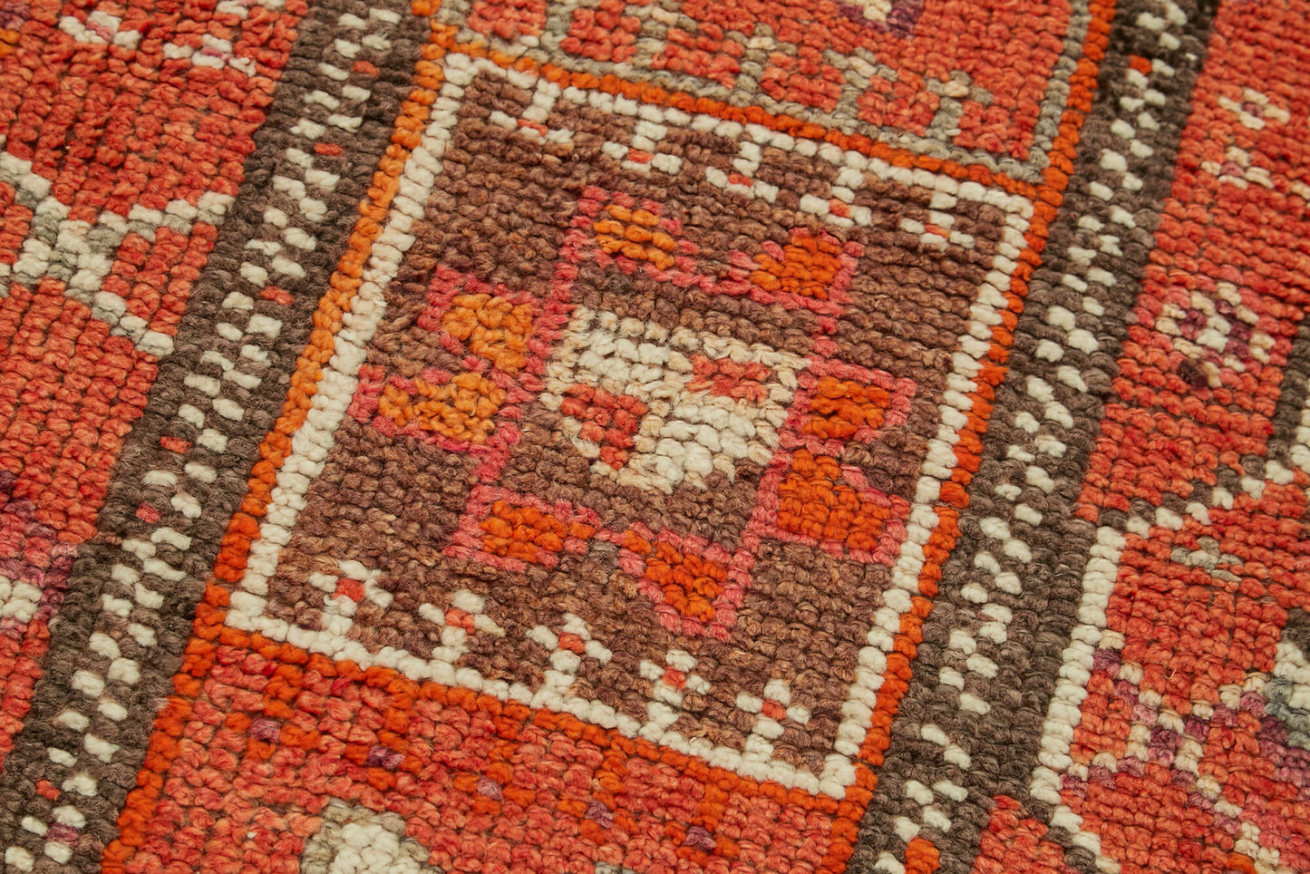 3x12 Orange Boho Runner Rugs - 41310