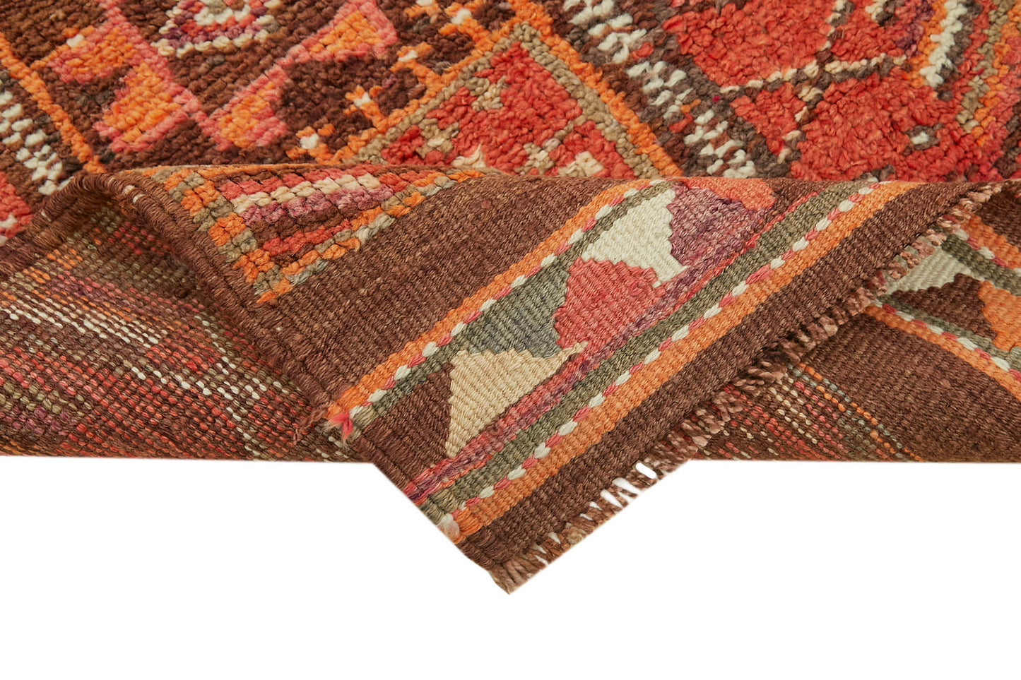 3x12 Orange Boho Runner Rugs - 41310