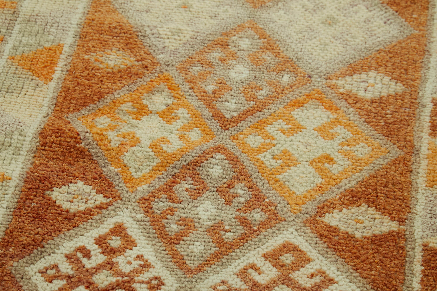 3x13 Orange Boho Runner Rugs - 41317