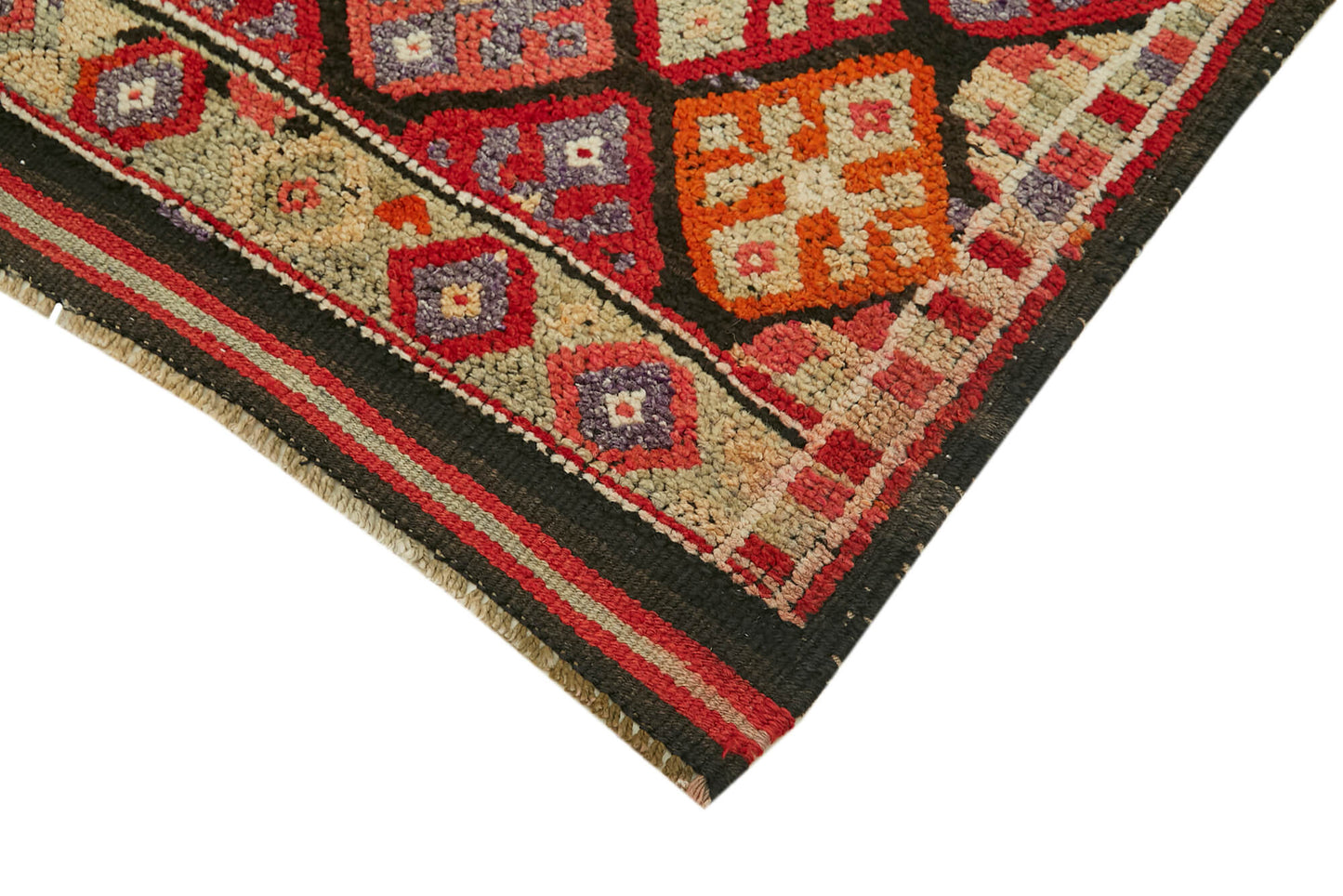 3x14 Red Boho Runner Rugs - 41318