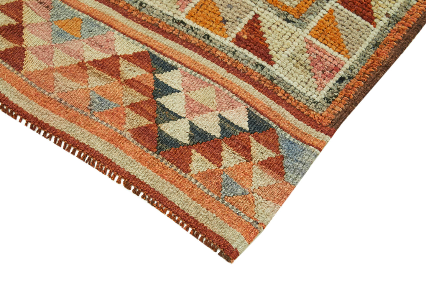 3x13 Red Boho Runner Rugs - 41323