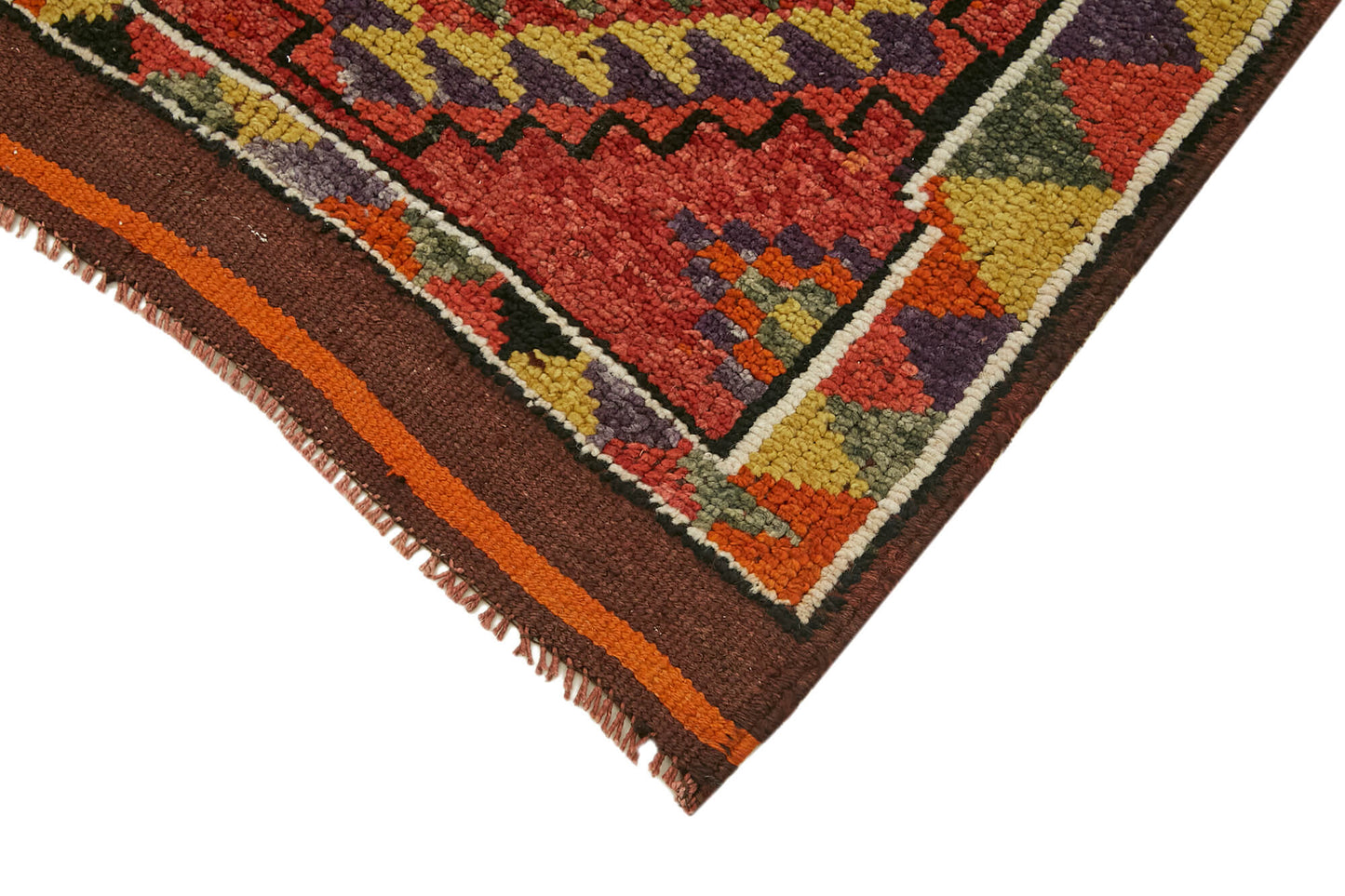 3x12 Red Boho Runner Rugs - 41329