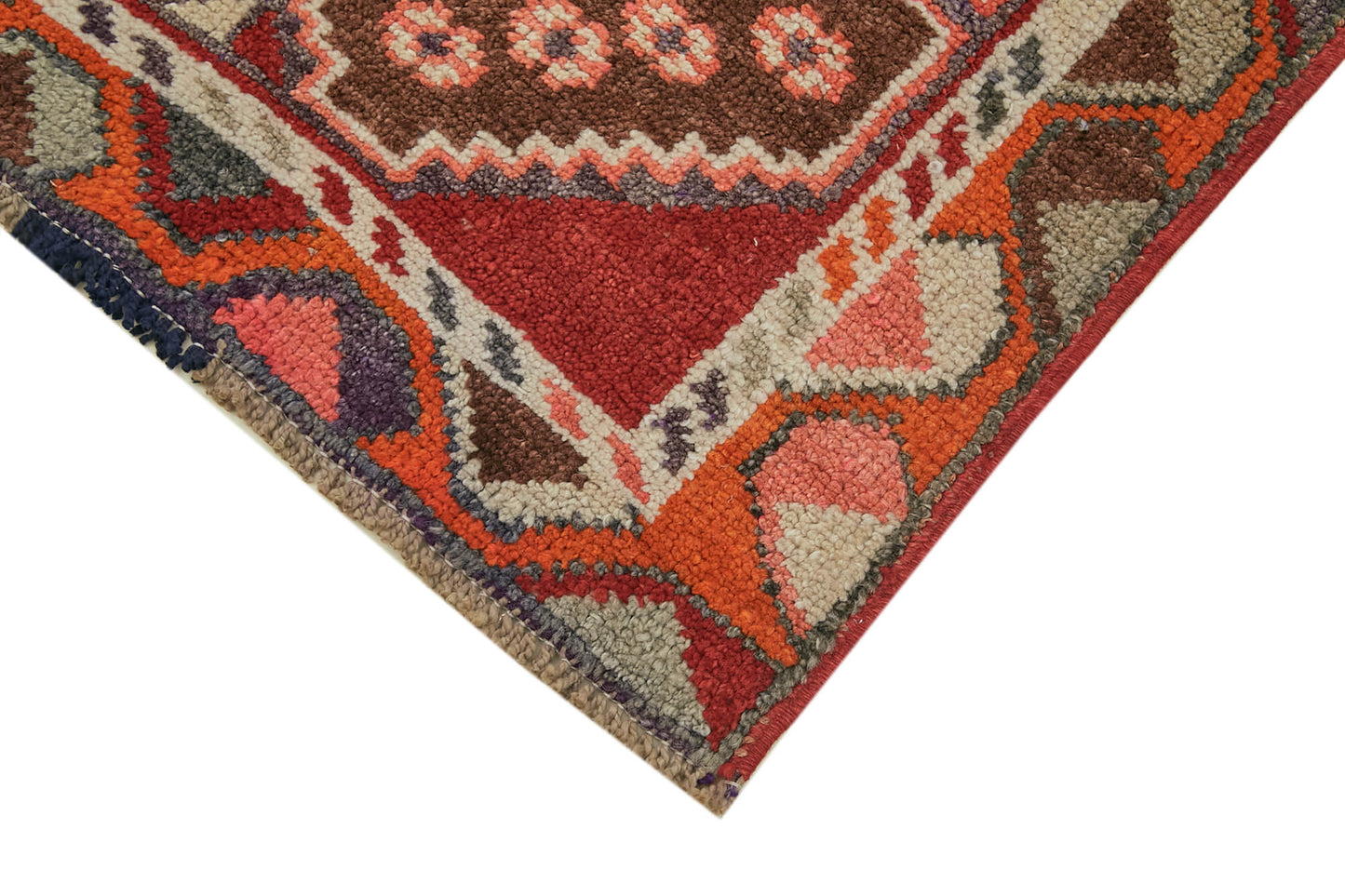 3x12 Red Boho Runner Rugs - 41331