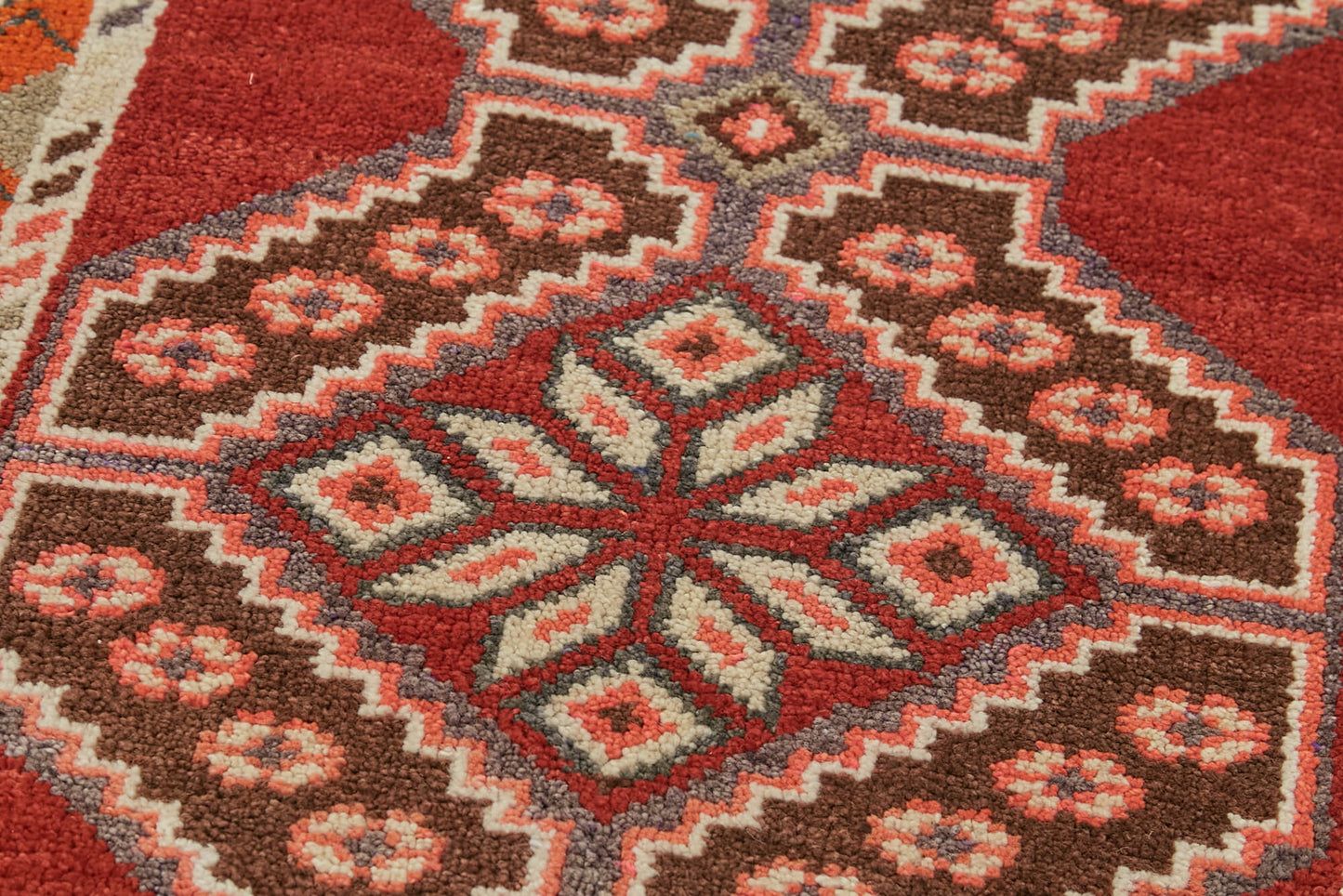 3x12 Red Boho Runner Rugs - 41331