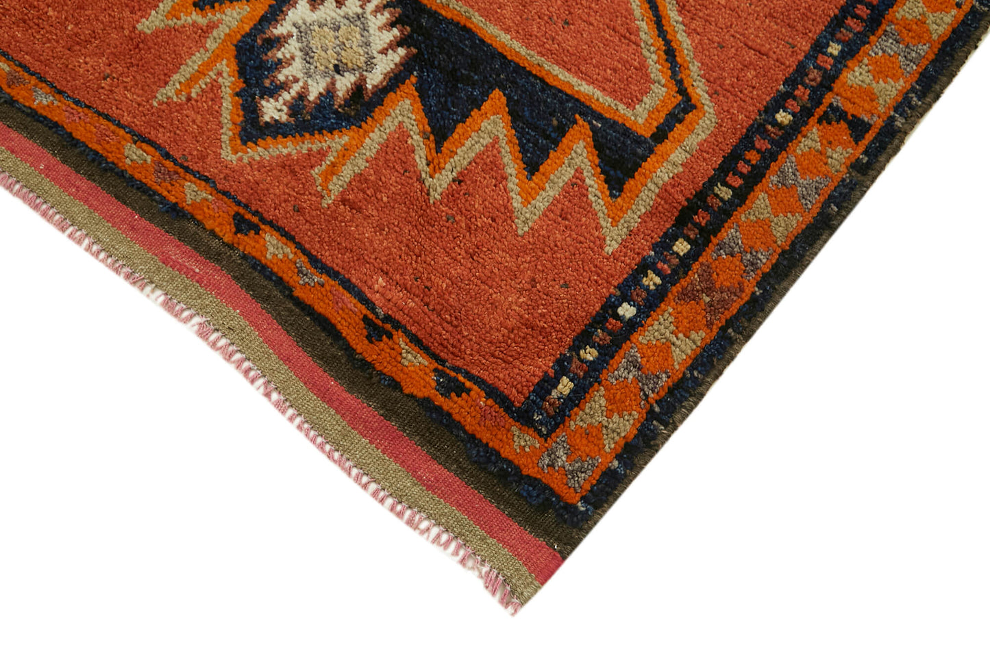 3x12 Orange Boho Runner Rugs - 41334