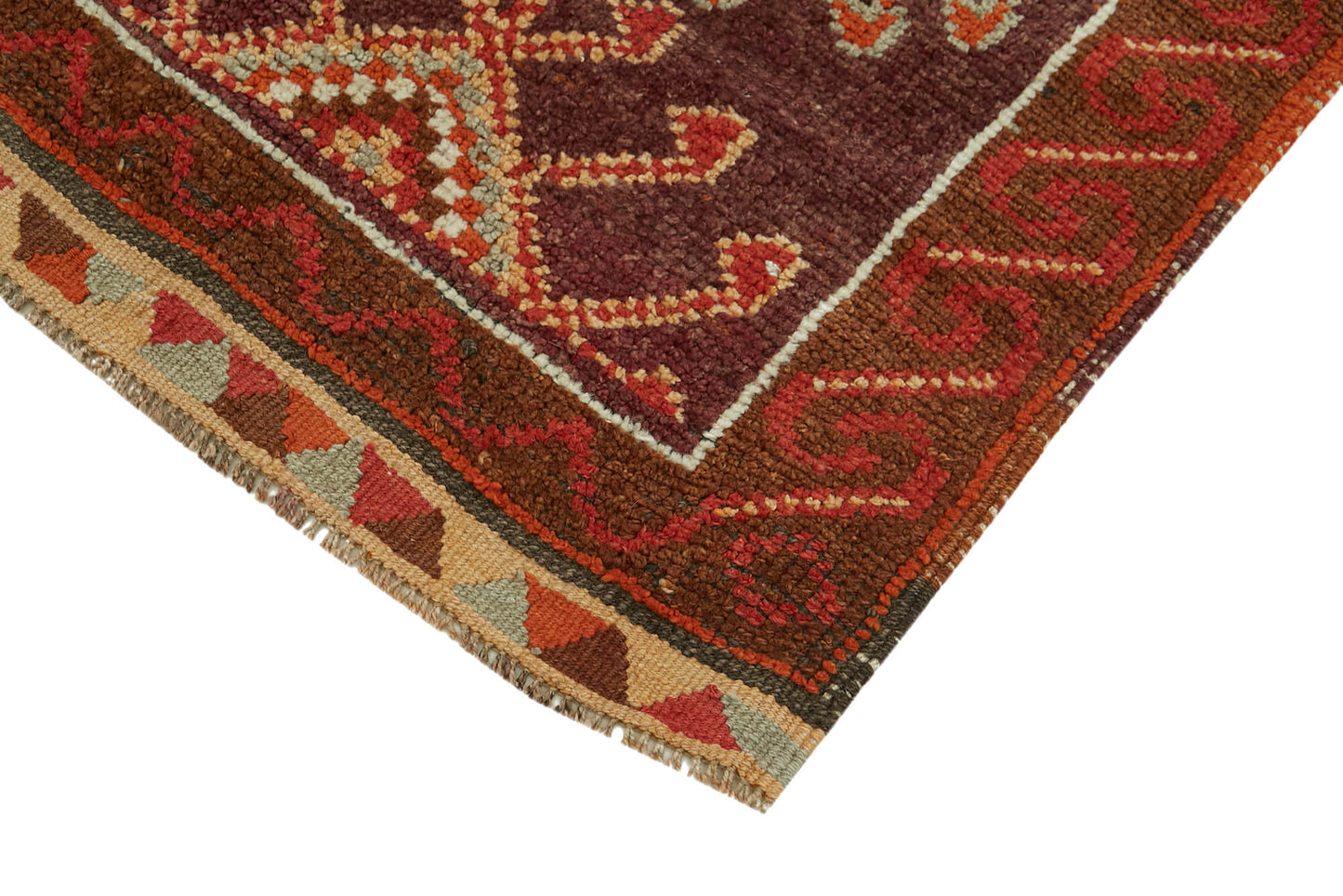 3x13 Red Boho Runner Rugs - 41349