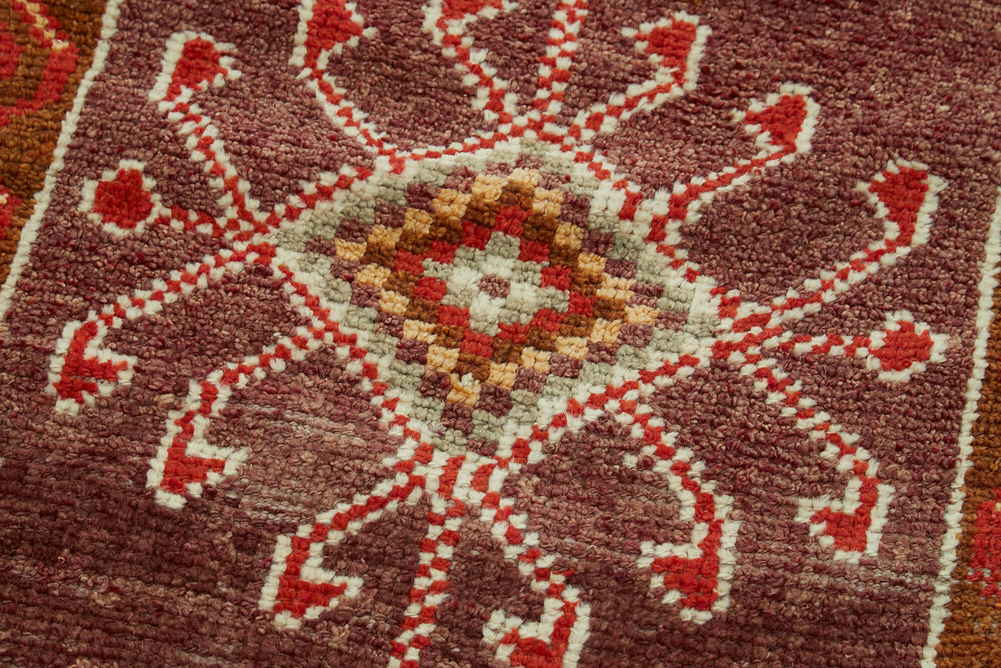 3x13 Red Boho Runner Rugs - 41349