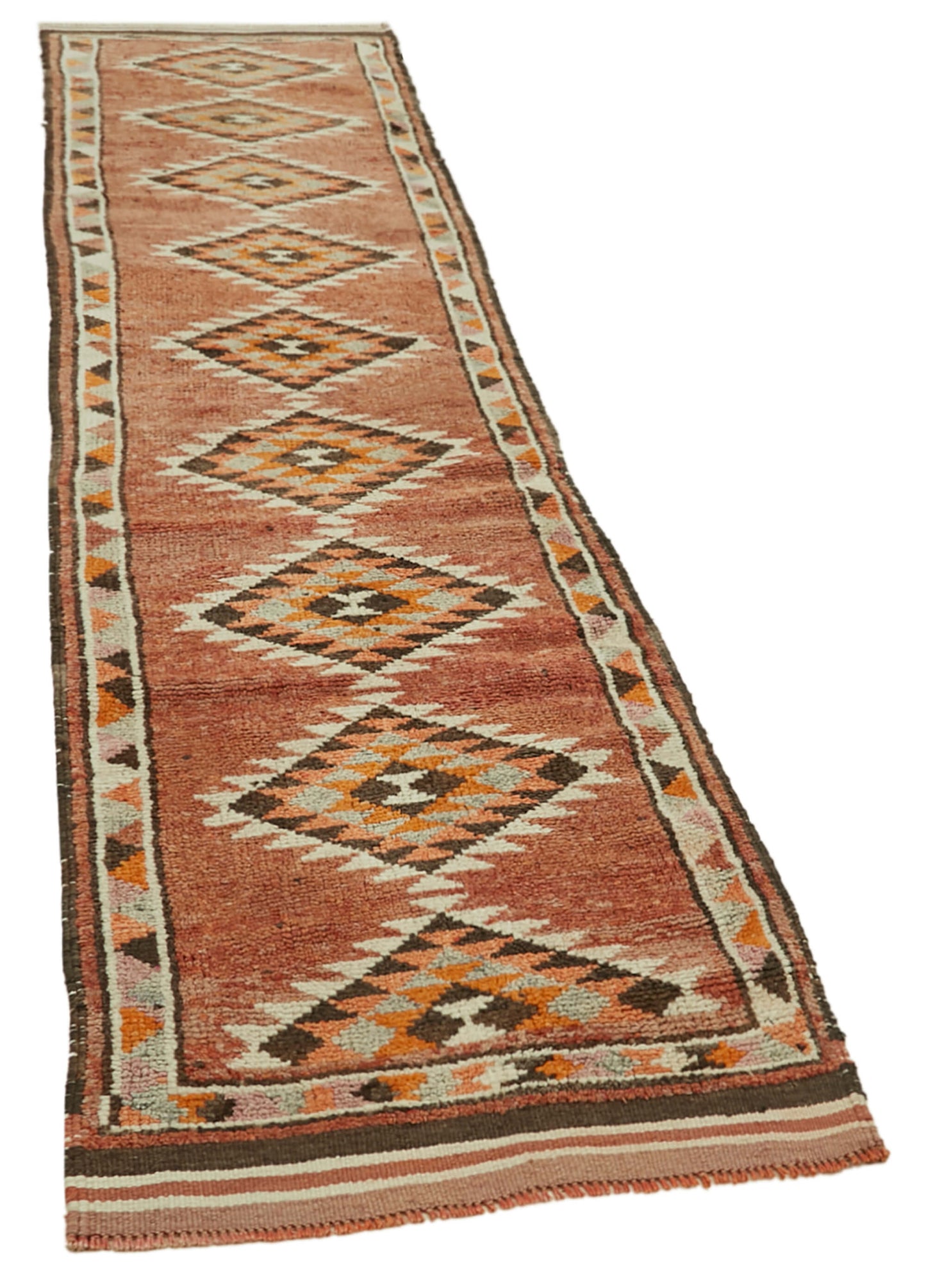 3x12 Red Boho Runner Rugs - 41357