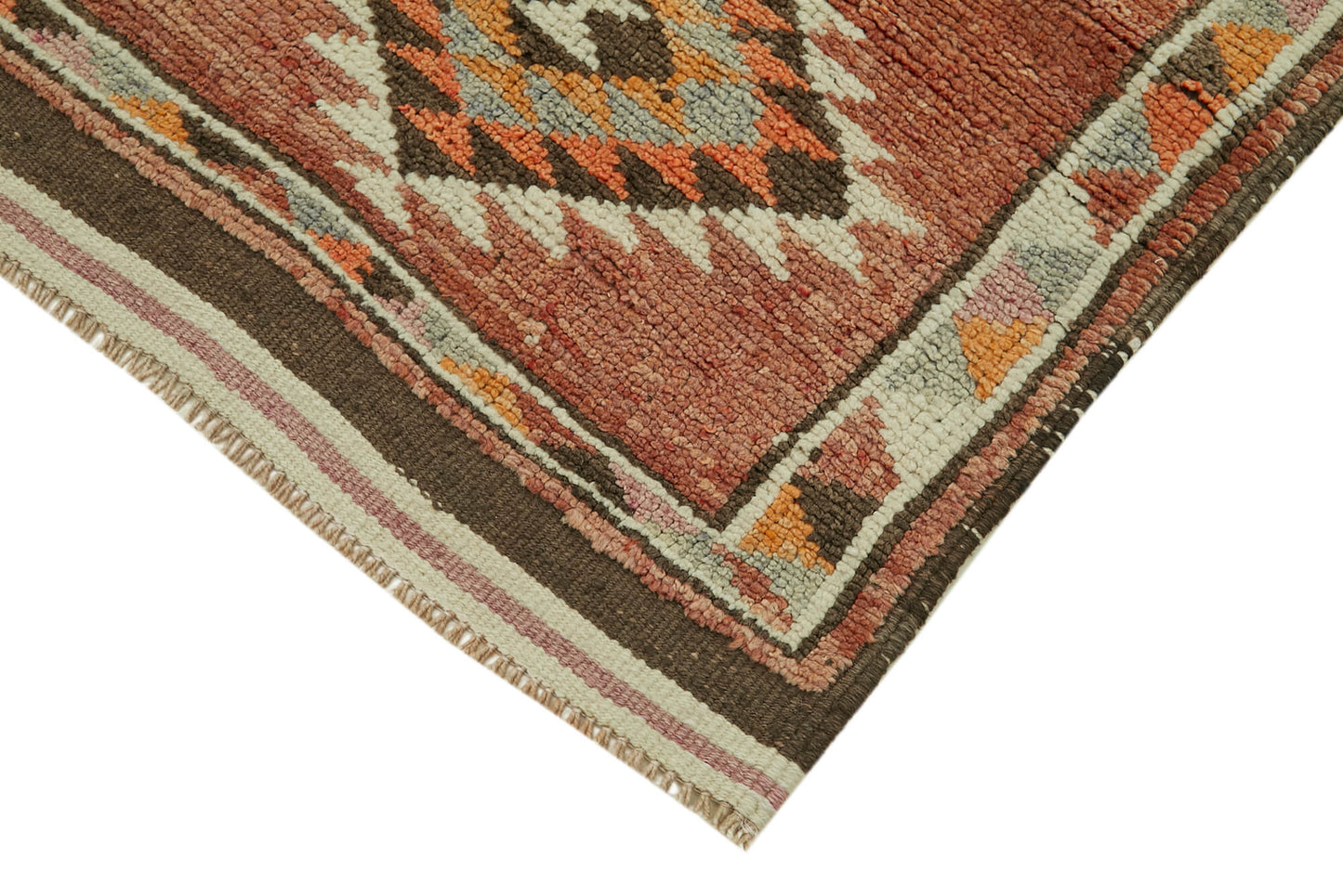 3x12 Red Boho Runner Rugs - 41357