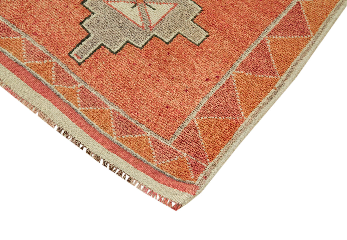 3x12 Orange Boho Runner Rugs - 41363