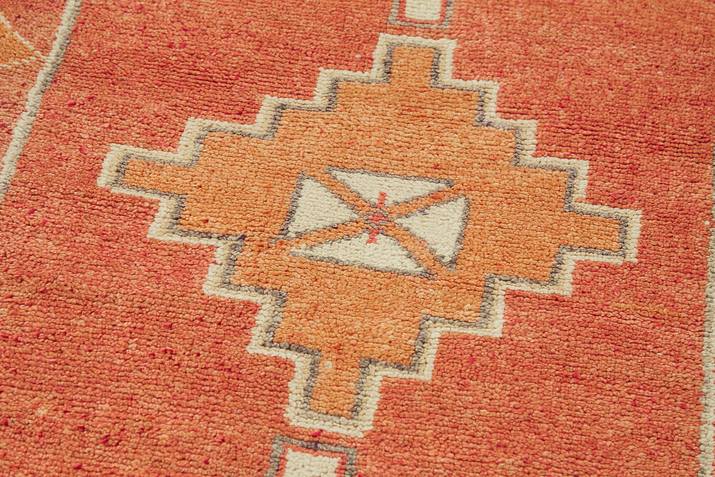 3x12 Orange Boho Runner Rugs - 41363