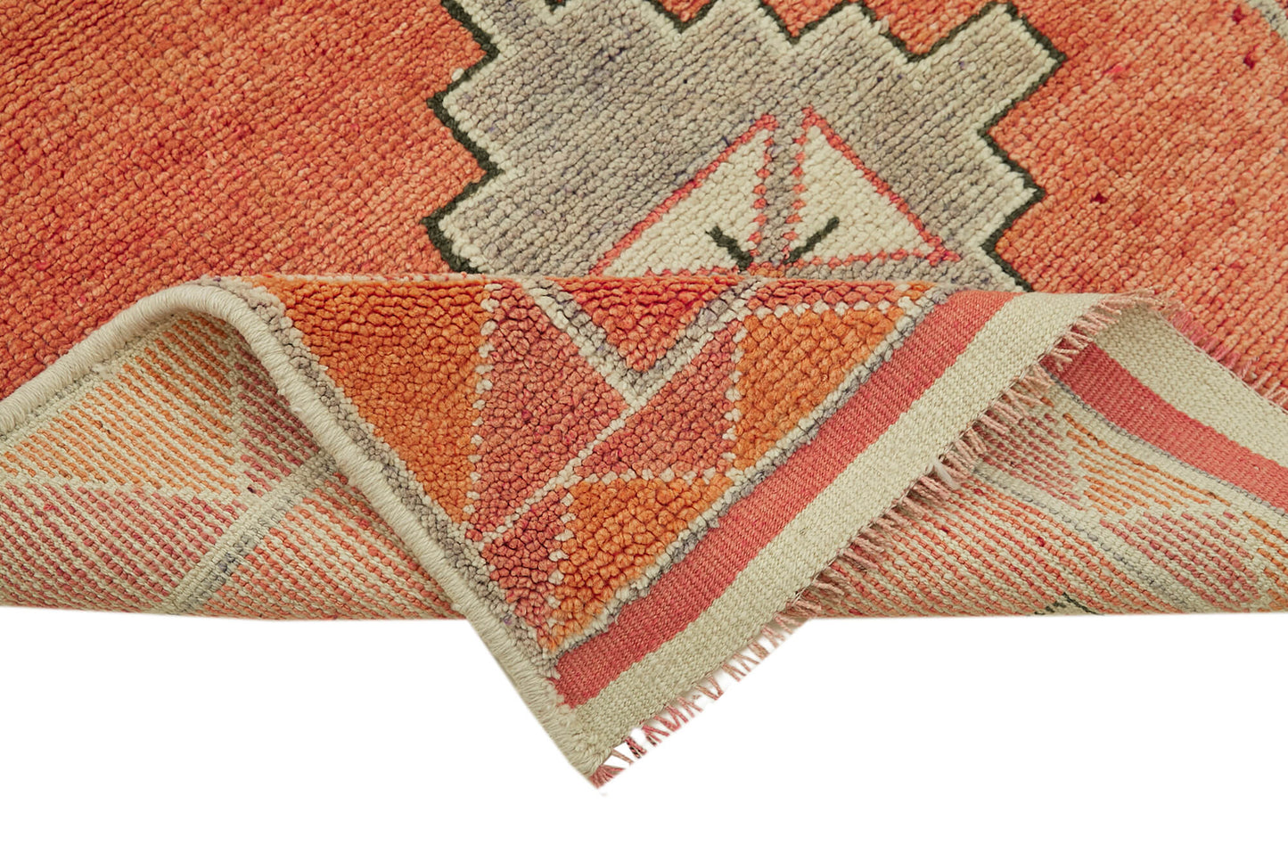 3x12 Orange Boho Runner Rugs - 41363