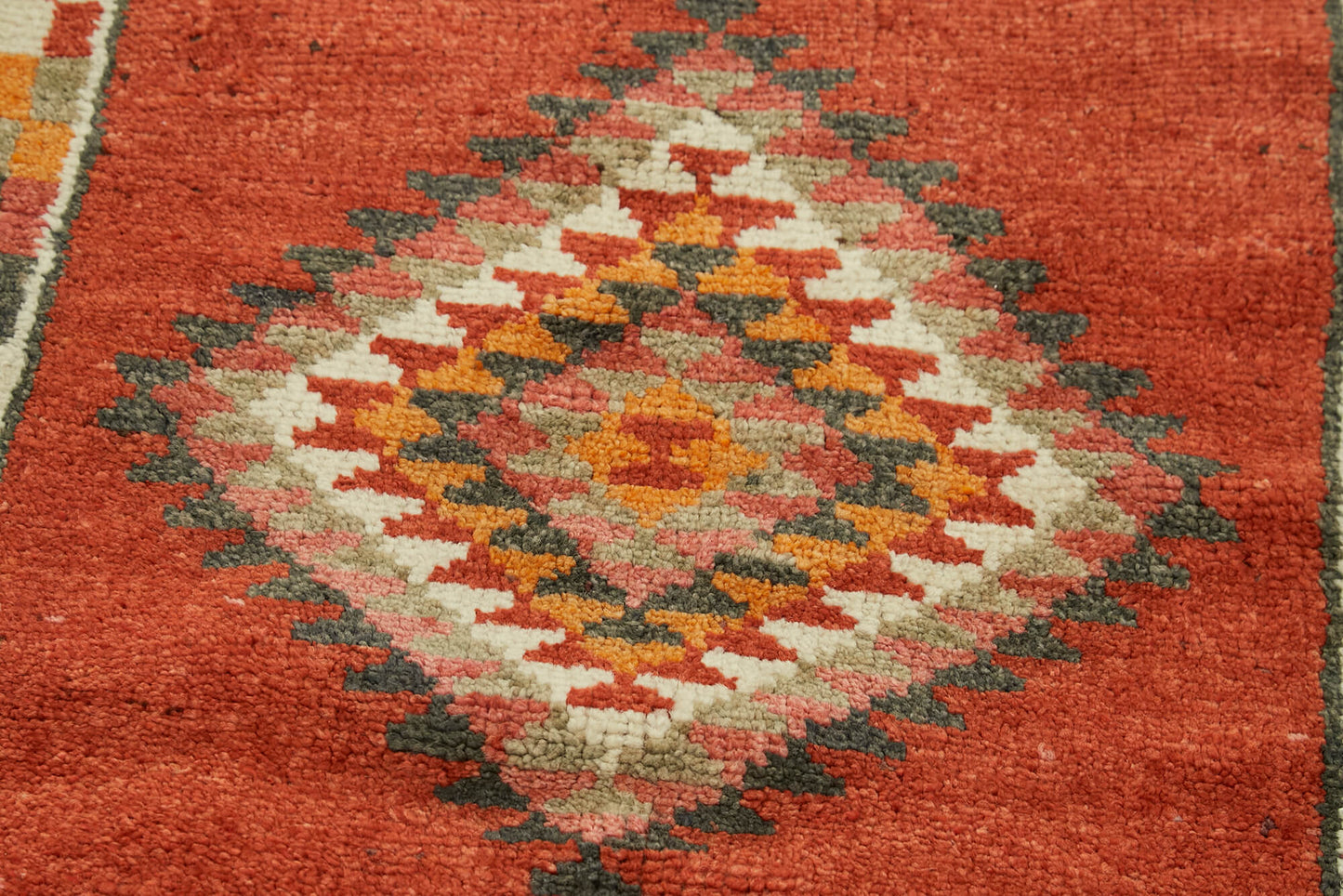 3x12 Red Boho Runner Rugs - 41372