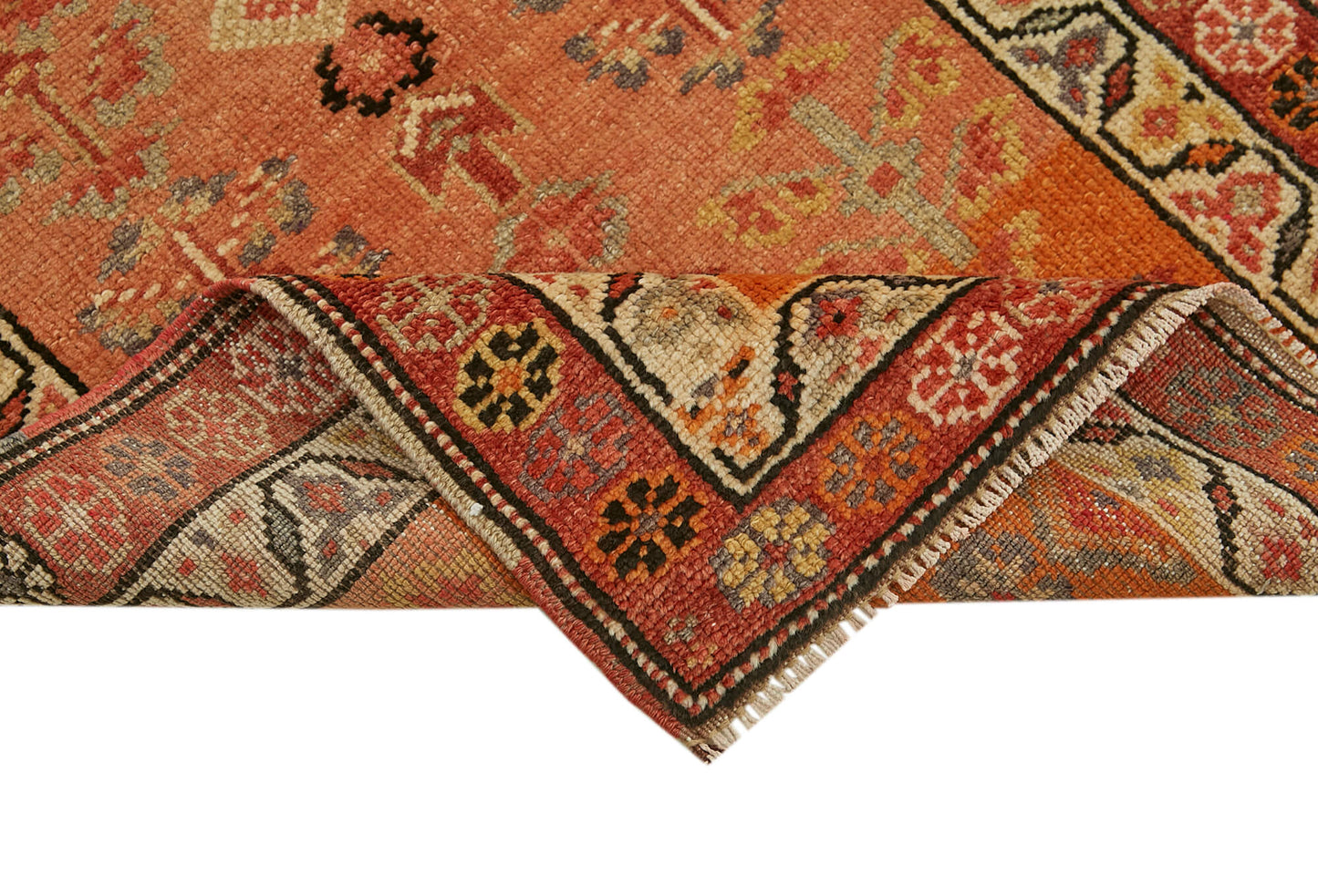 3x12 Orange Boho Runner Rugs - 41380