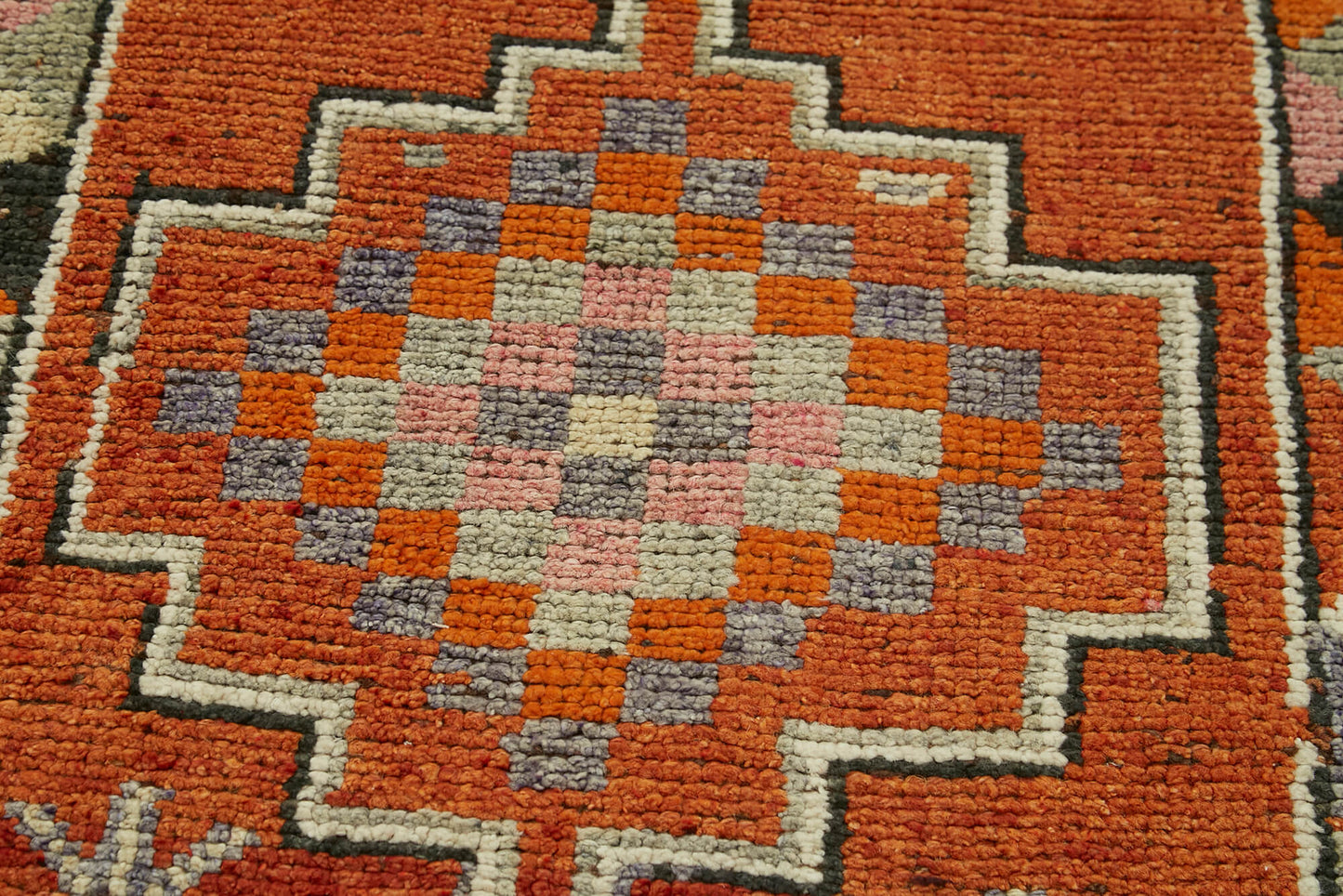 3x12 Orange Boho Runner Rugs - 41383