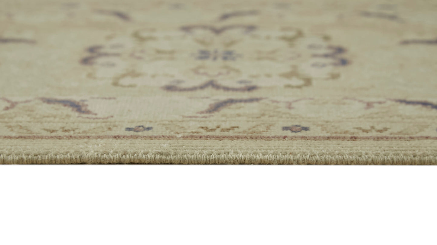 7x10 Beige Vintage Large Area Rug - 41845