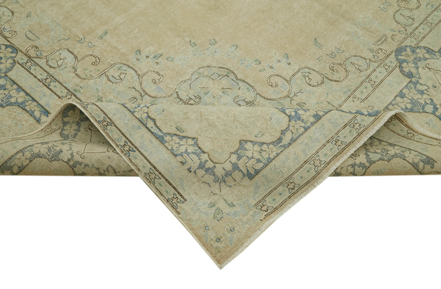 9x13 Beige Vintage Large Area Rug - 41848