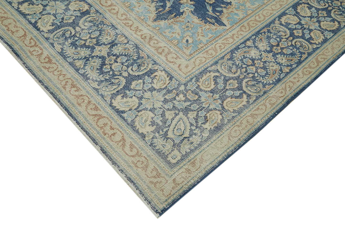 10x13 Beige Vintage Large Area Rug - 41849