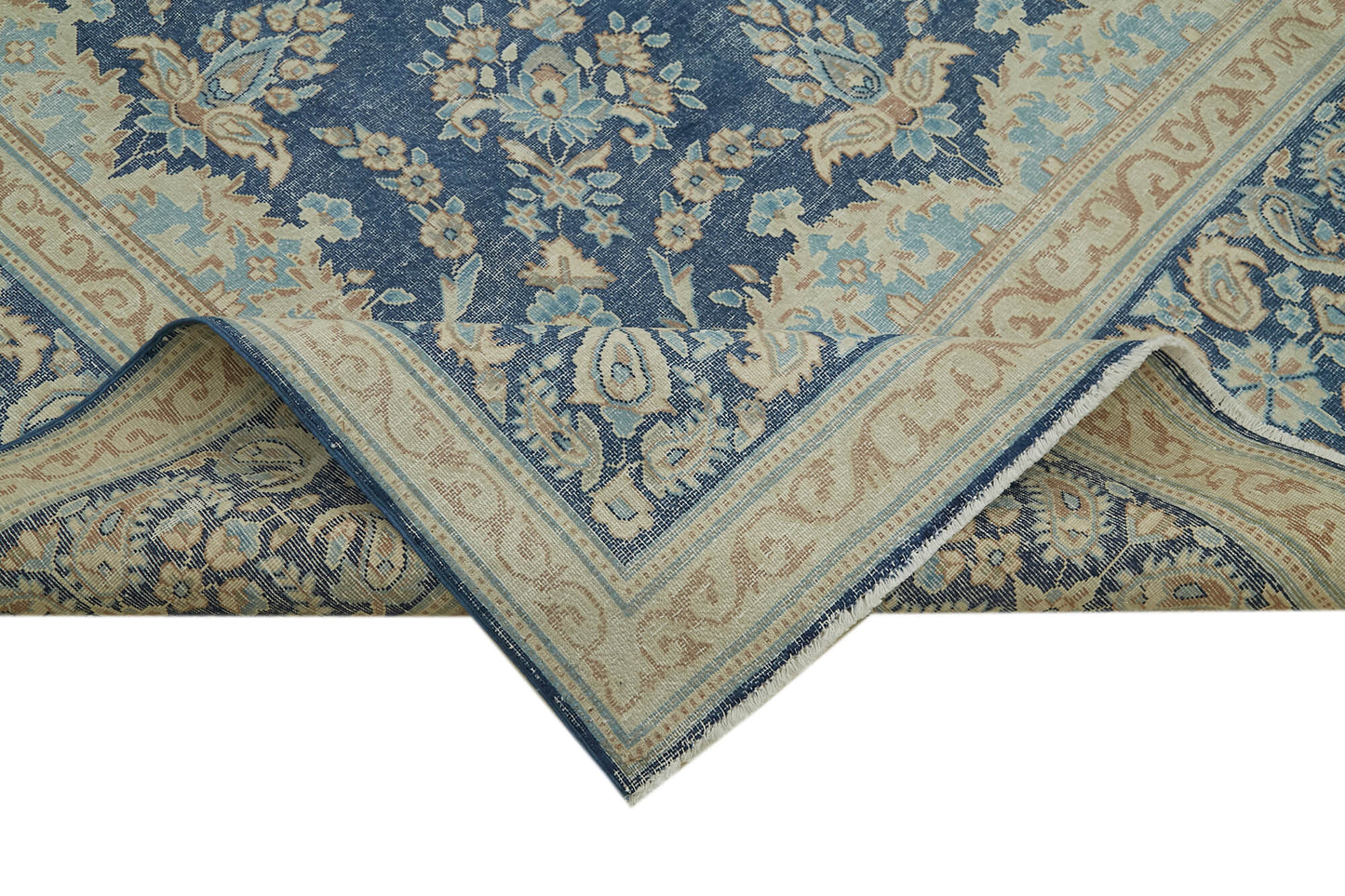 10x13 Beige Vintage Large Area Rug - 41849