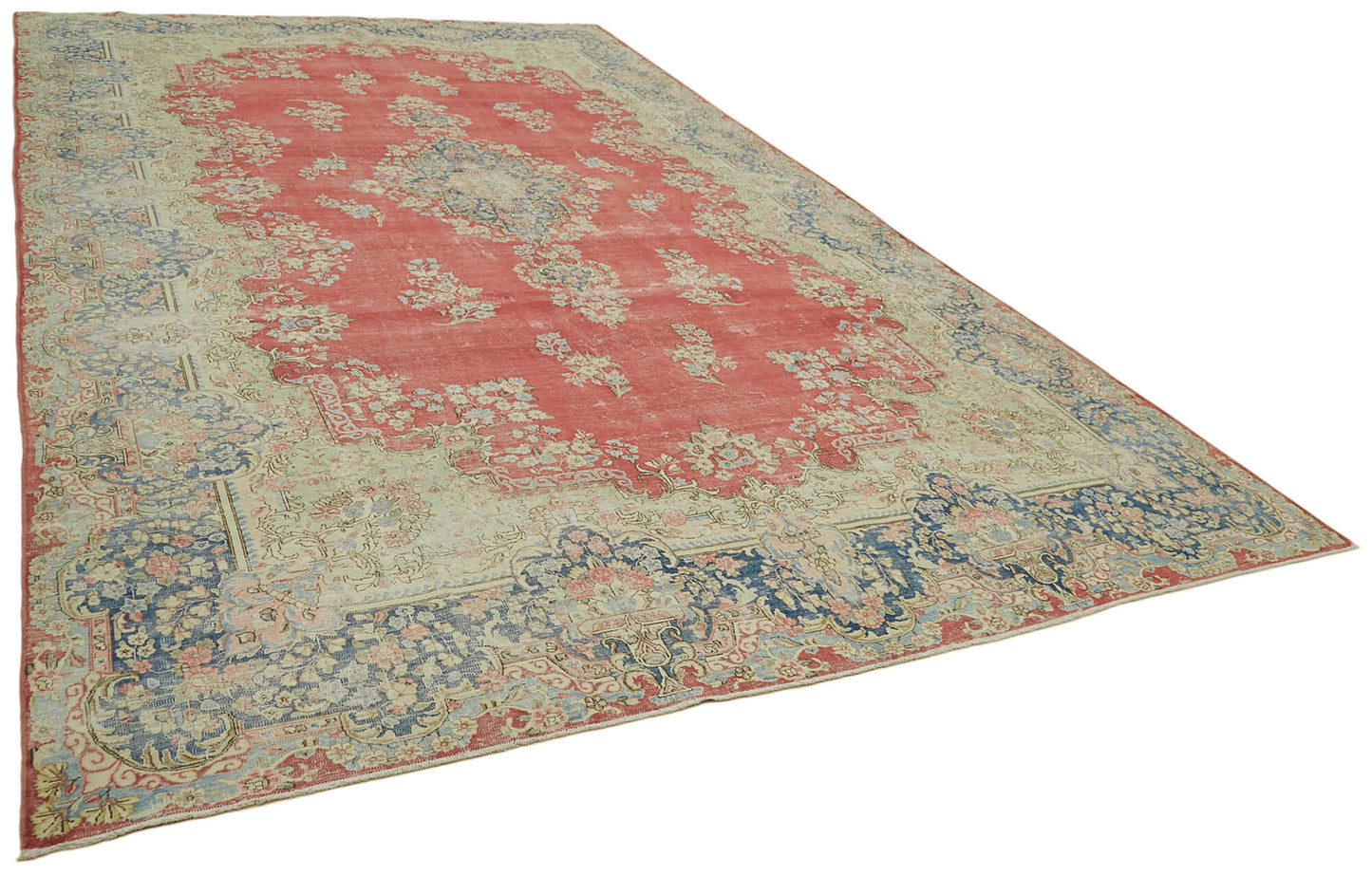 10x16 Beige Vintage Large Area Rug - 41853