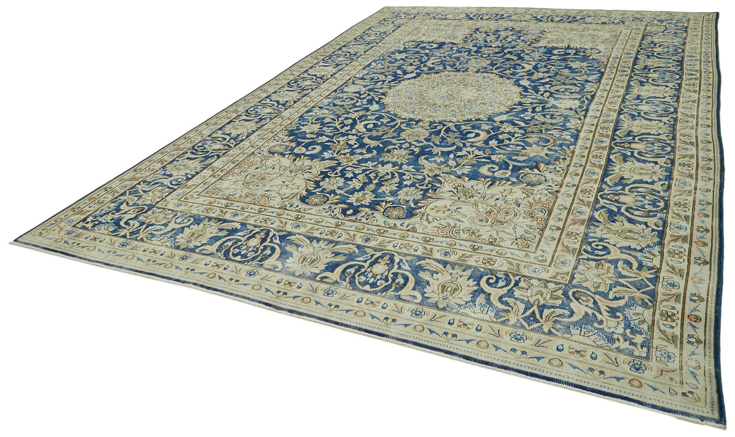 9x13 Beige Vintage Large Area Rug - 41854