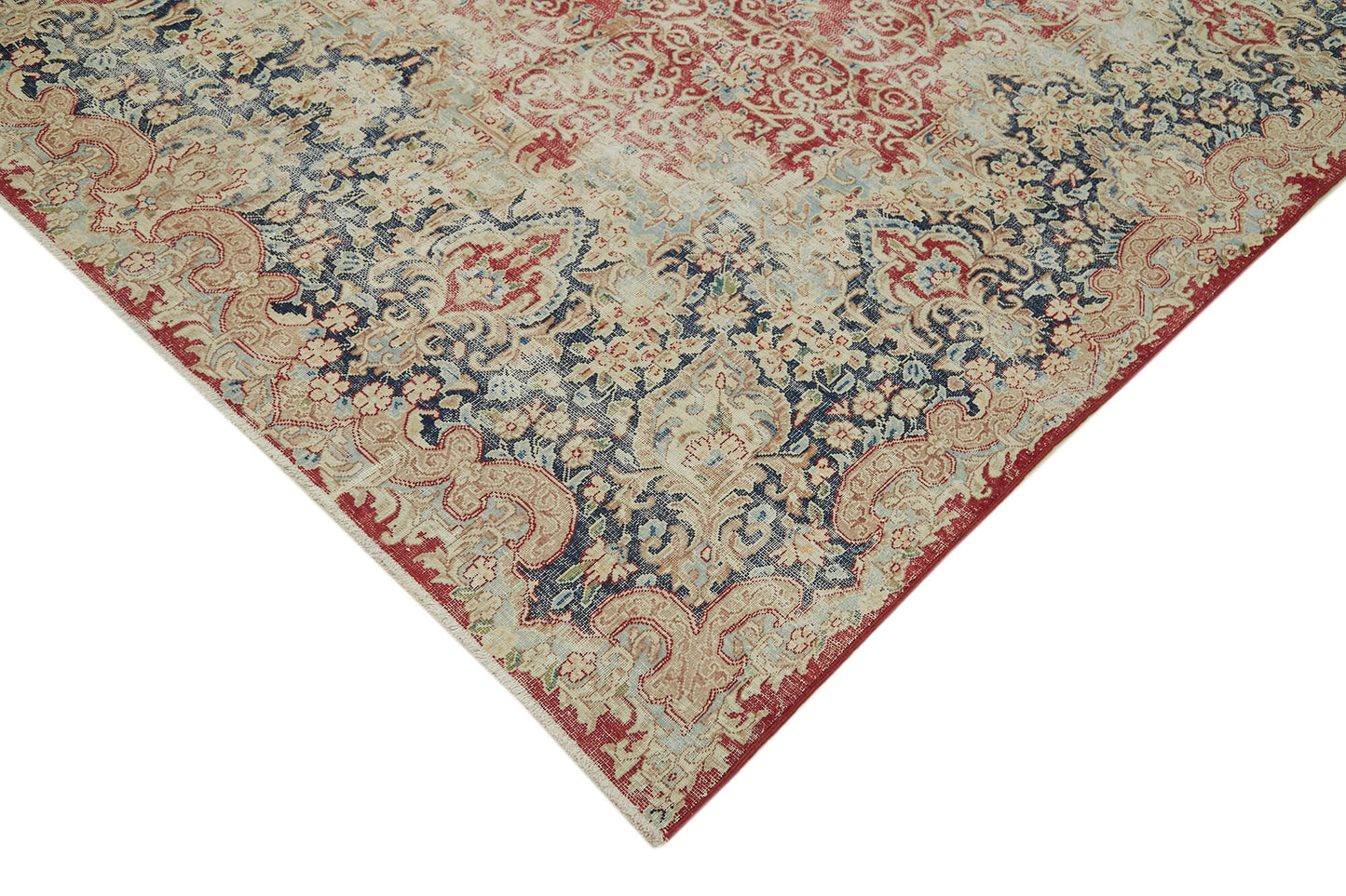 10x13 Beige Vintage Large Area Rug - 41856