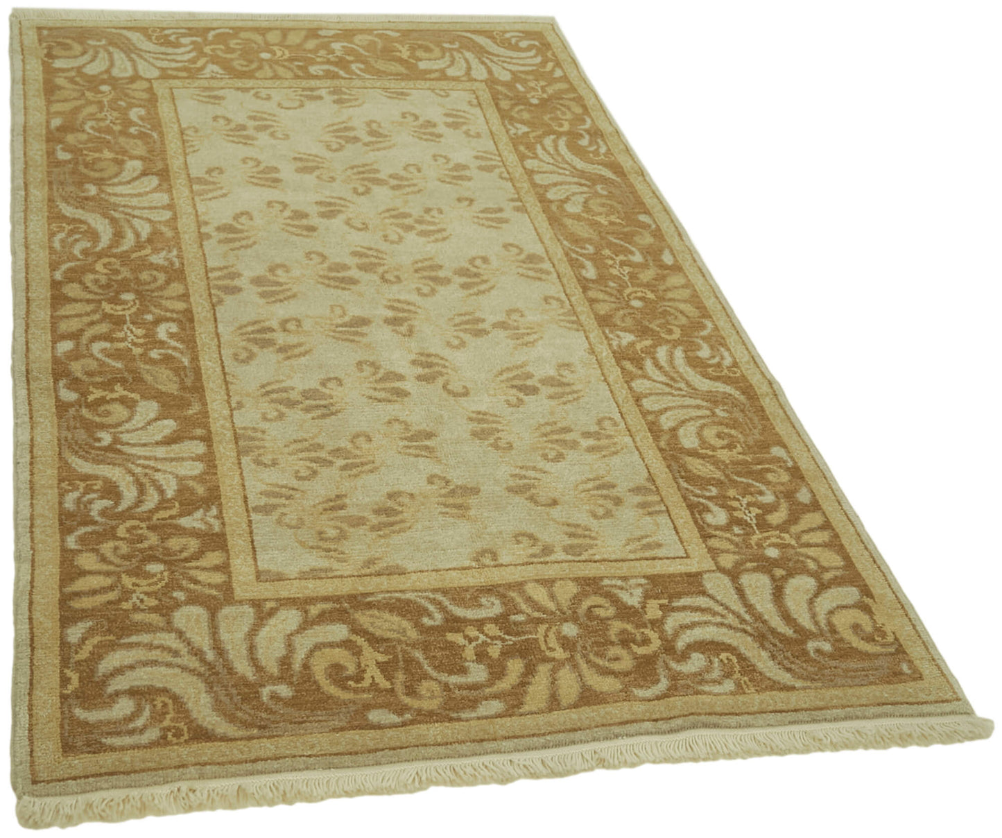 4x7 Beige Oushak Rug - 42180