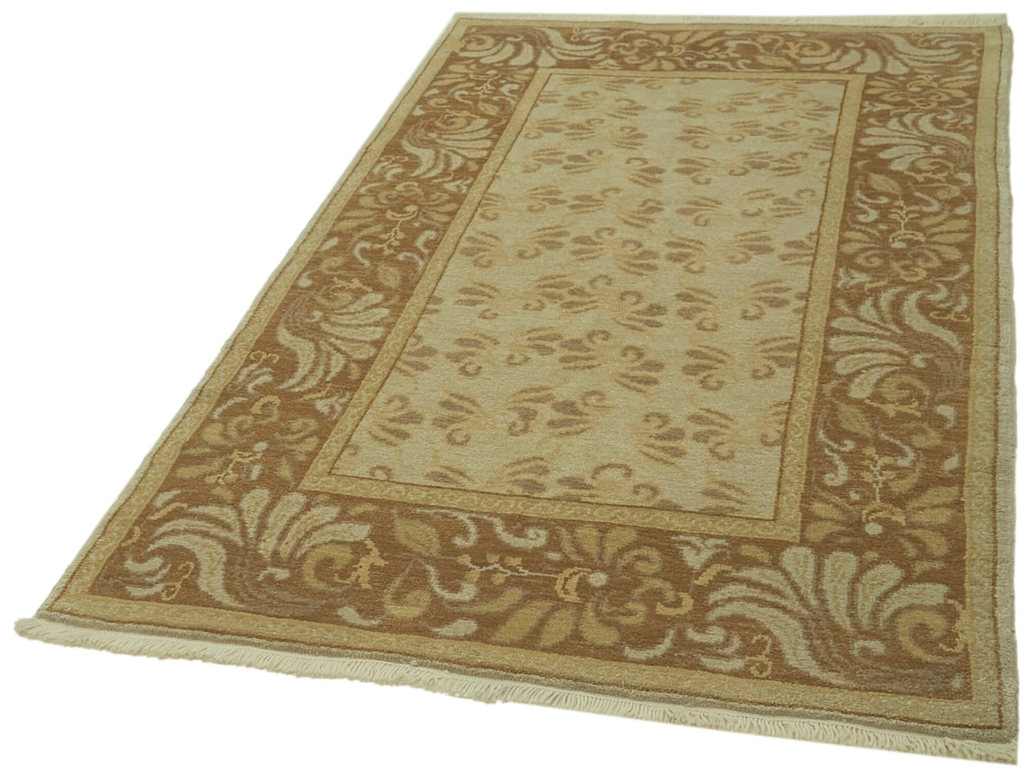 4x7 Beige Oushak Rug - 42180