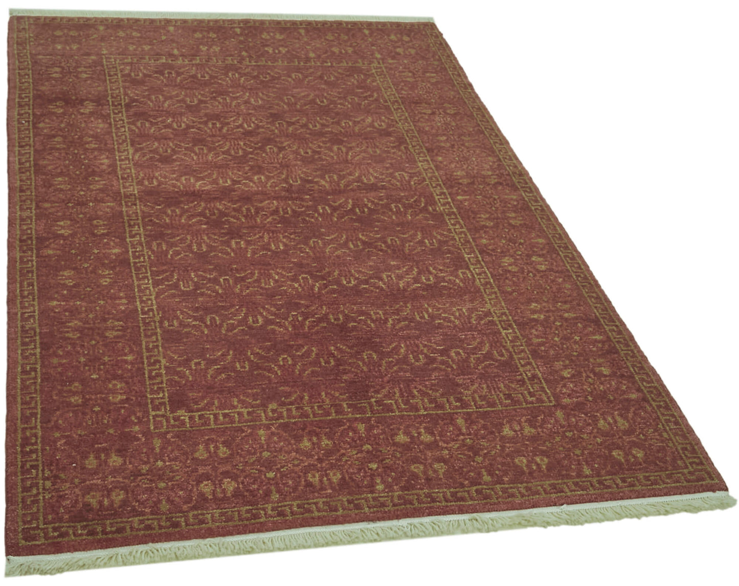 4x6 Red Oushak Rug - 42183