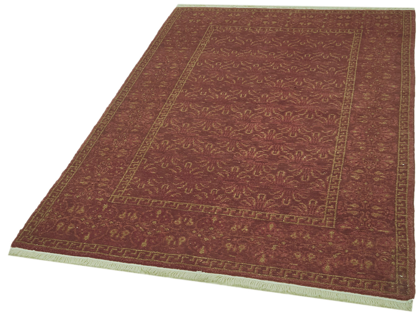 4x6 Red Oushak Rug - 42183