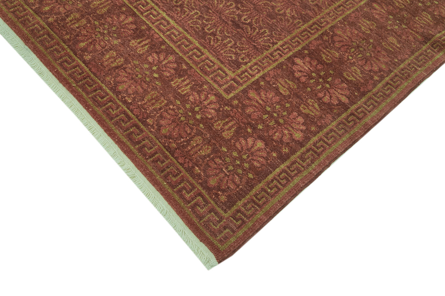 7x9 Red Oushak Rug - 42184