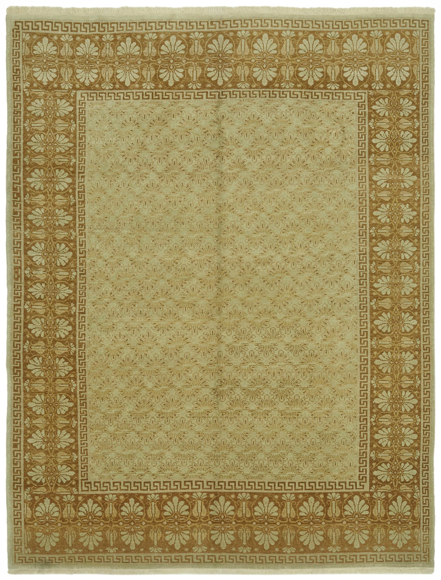 8x11 Beige Oushak Rug - 42192