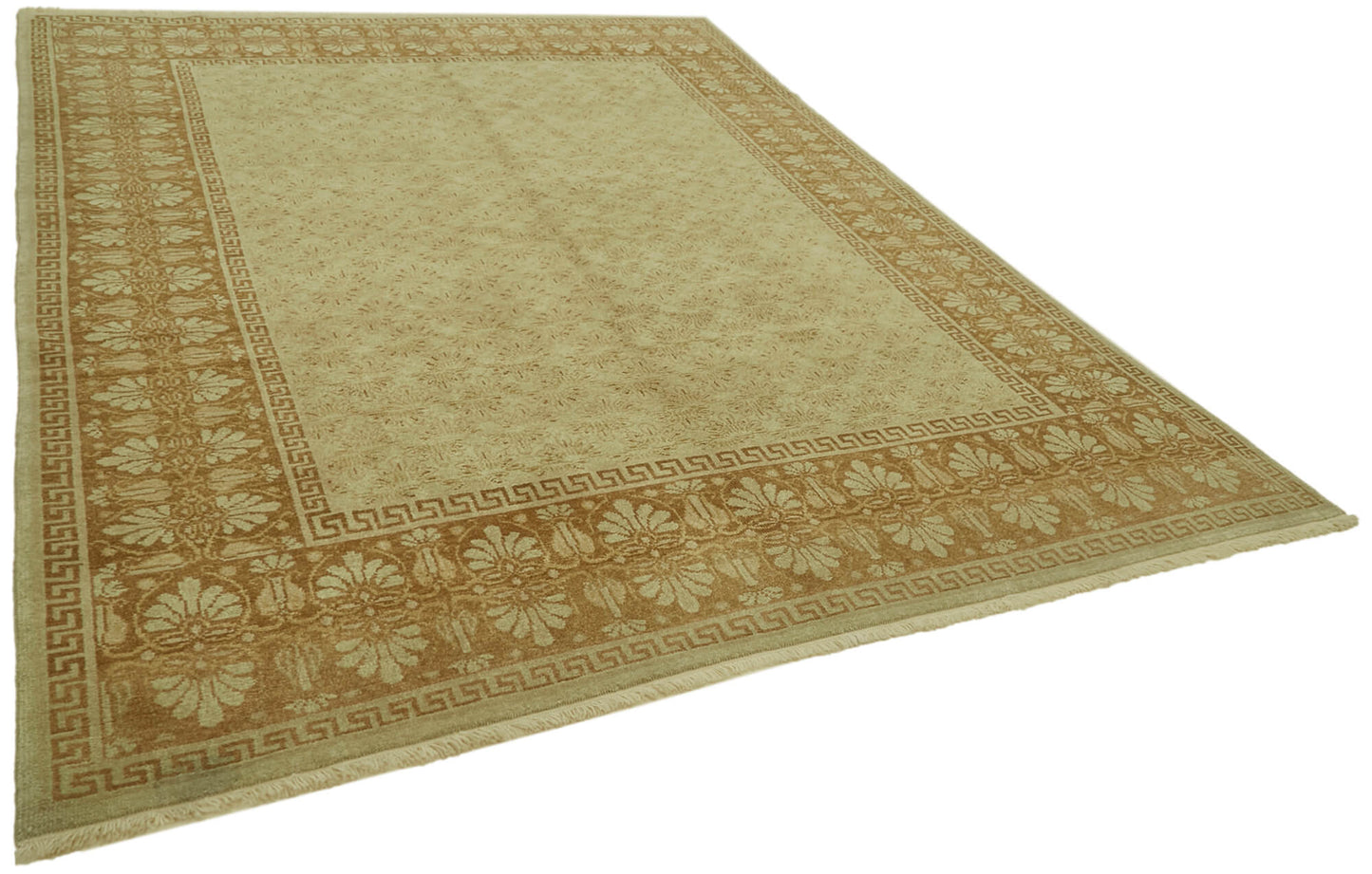 8x11 Beige Oushak Rug - 42192