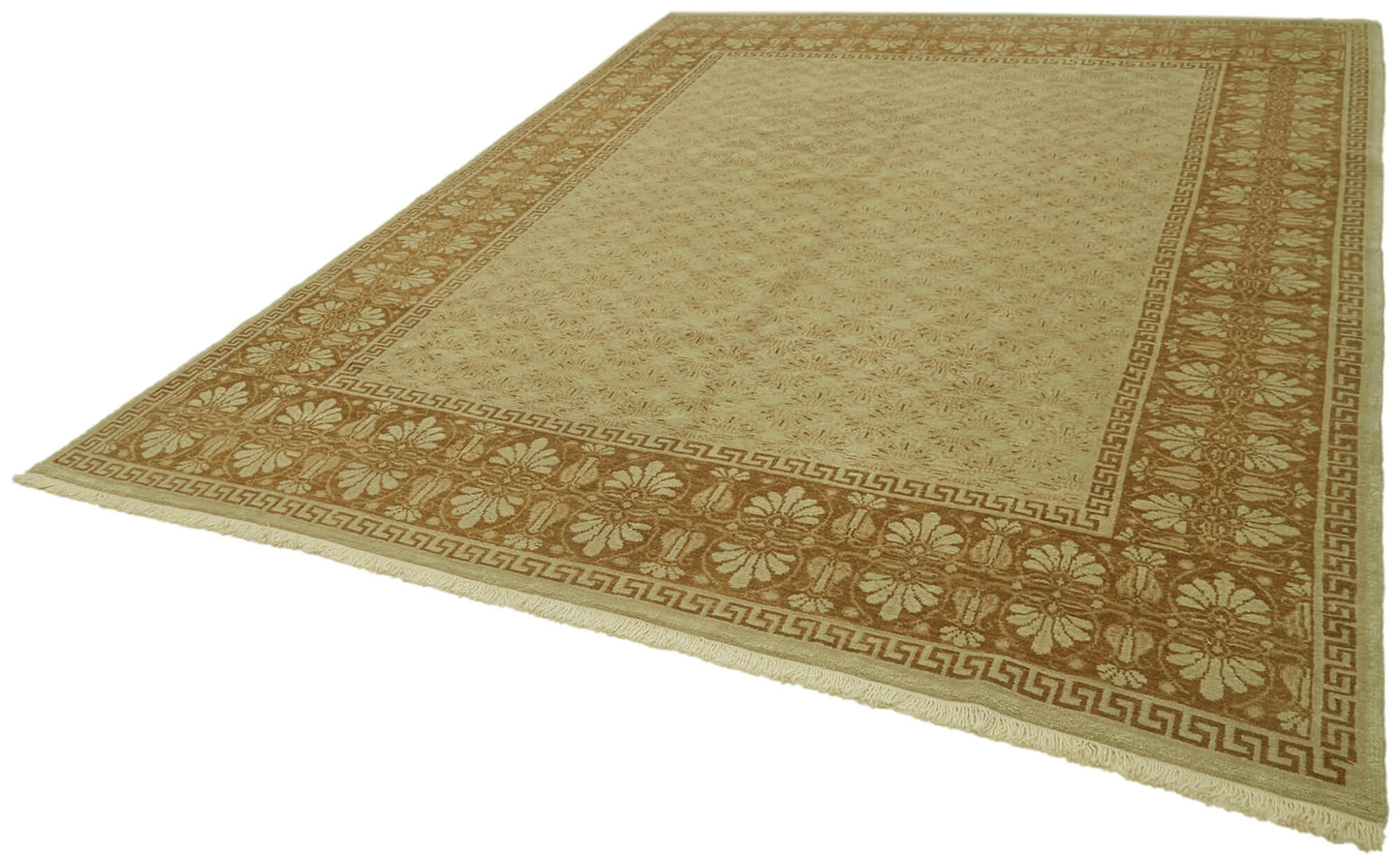 8x11 Beige Oushak Rug - 42192