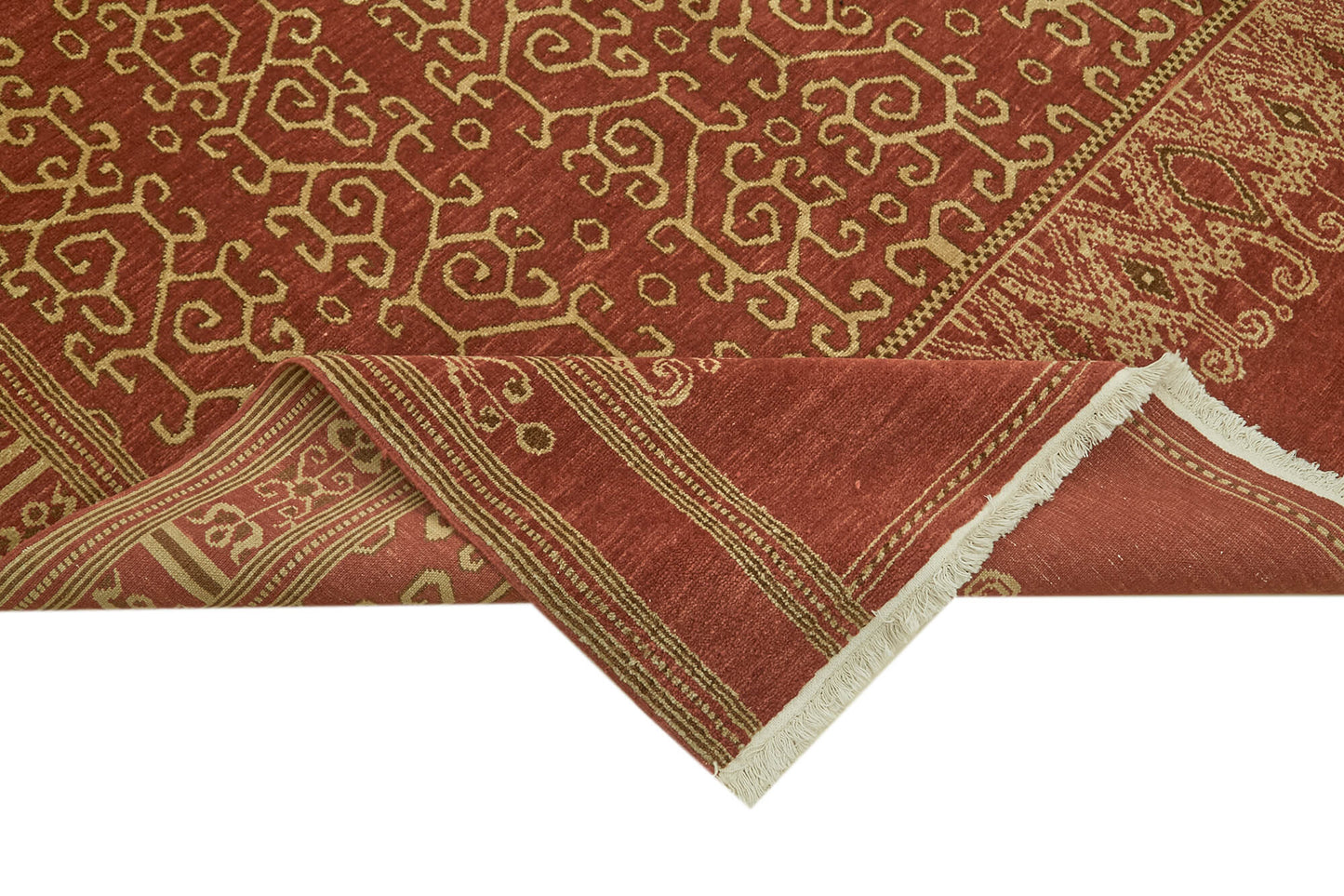 6x9 Red Oushak Rug - 42195