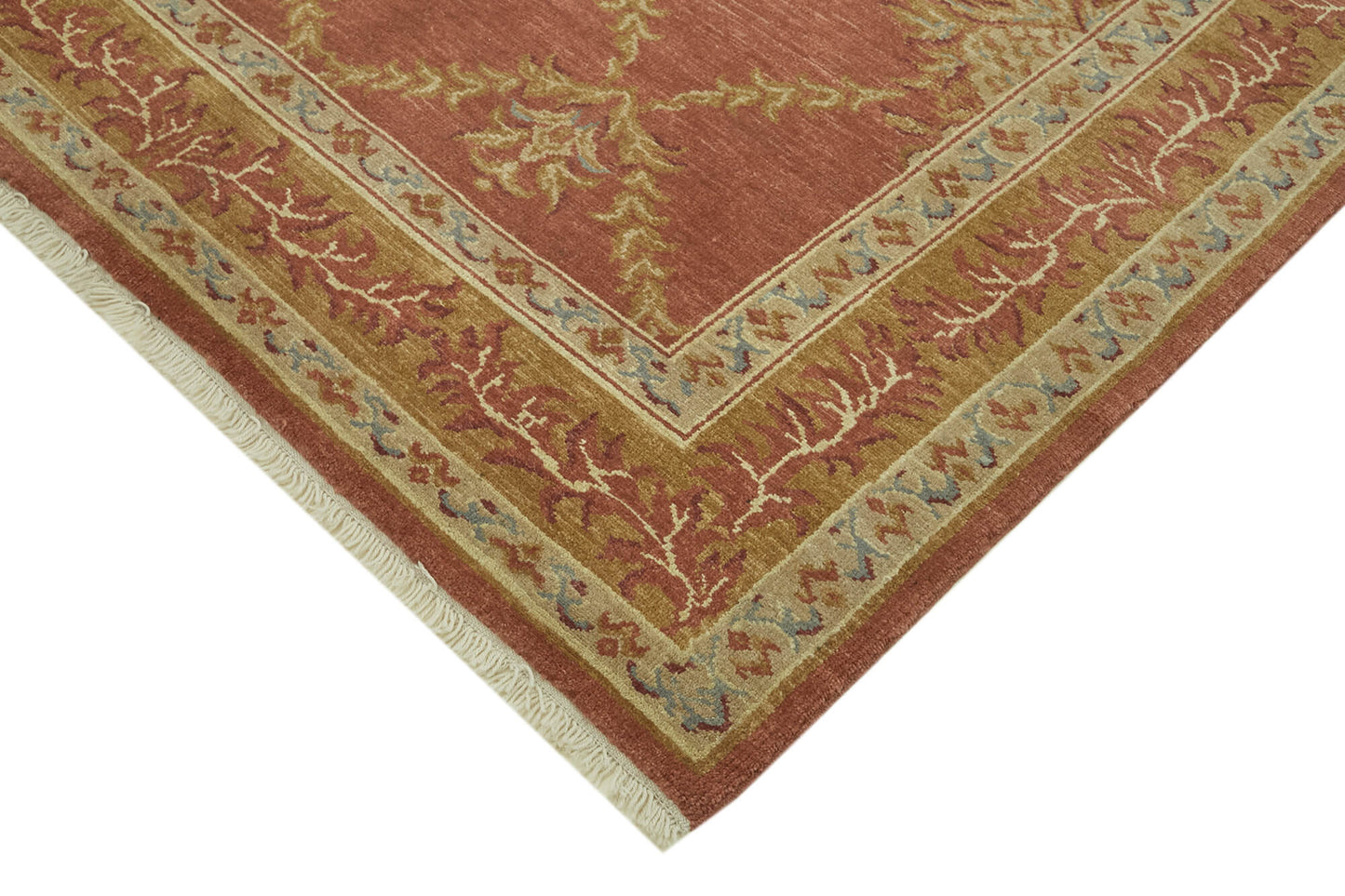 6x8 Red Oushak Rug - 42198