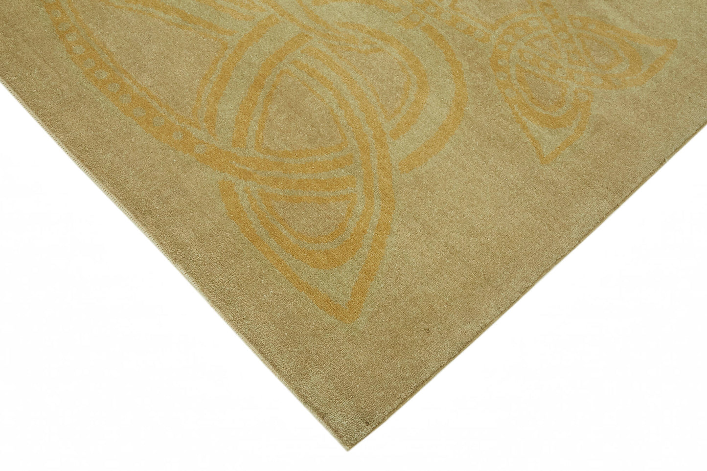 7x9 Beige Oushak Rug - 42200