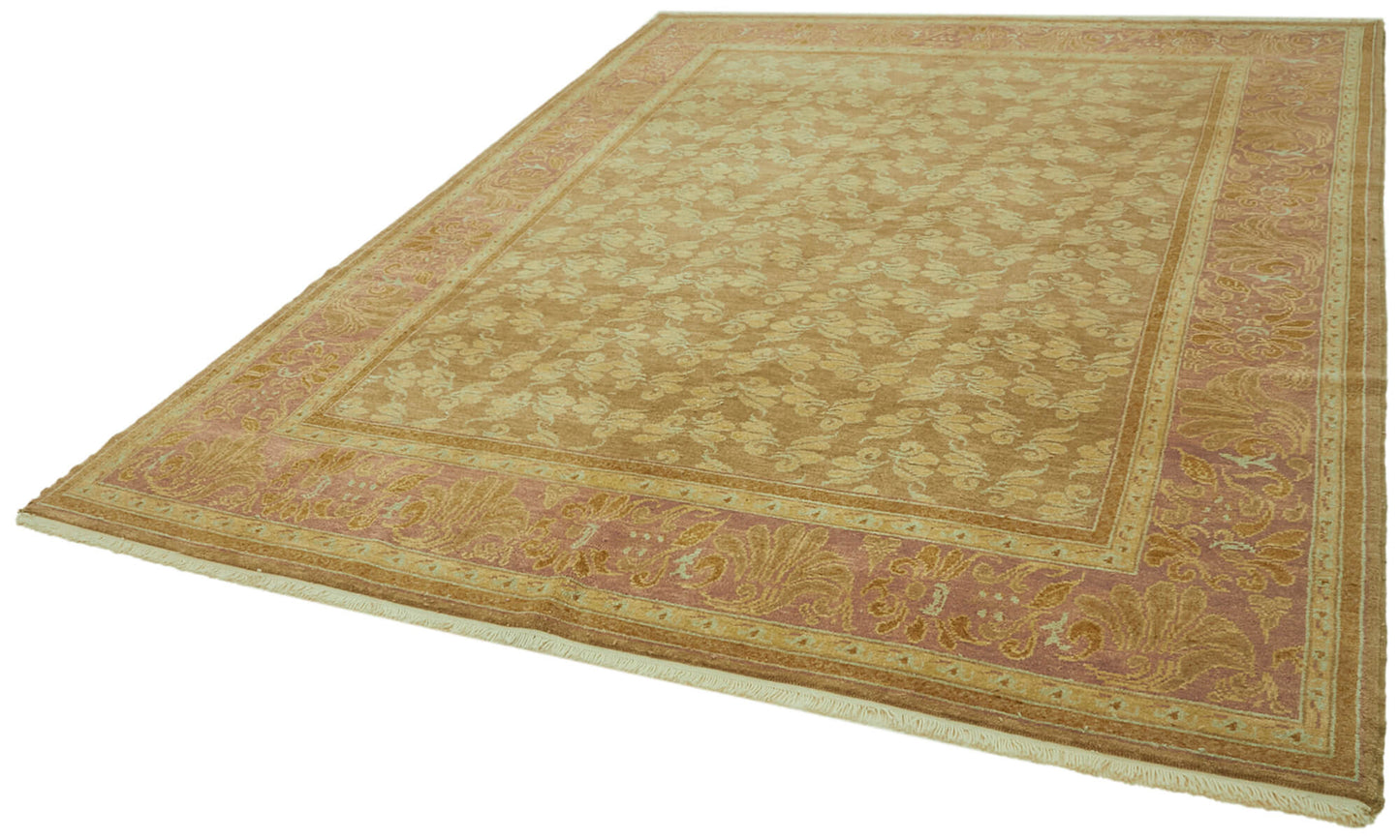 8x10 Beige Oushak Rug - 42202