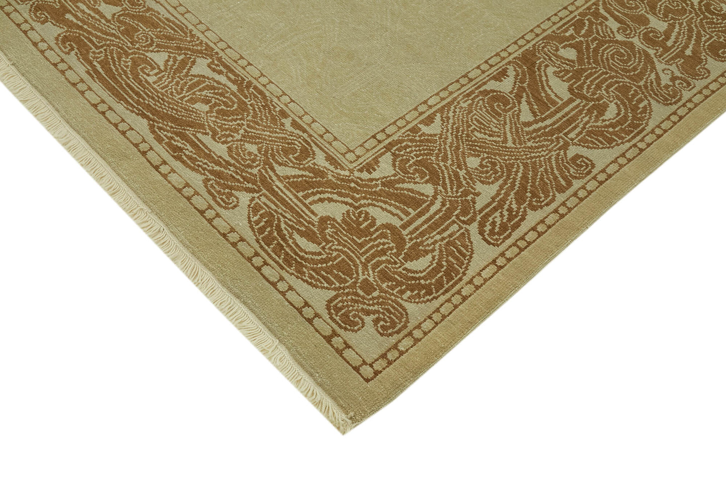 8x10 Beige Oushak Rug - 42206