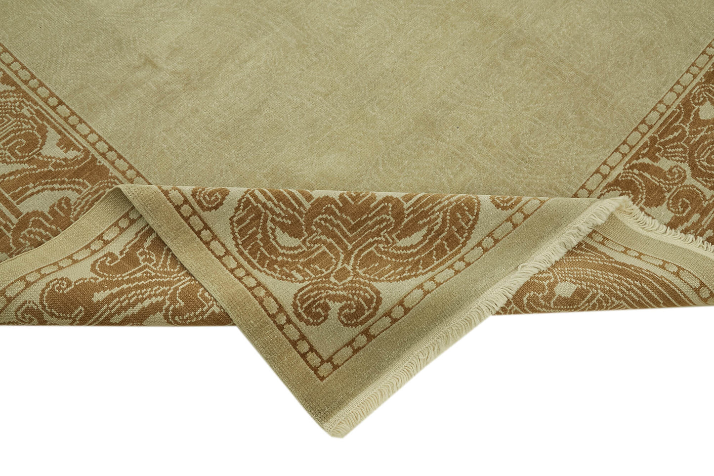 8x10 Beige Oushak Rug - 42206