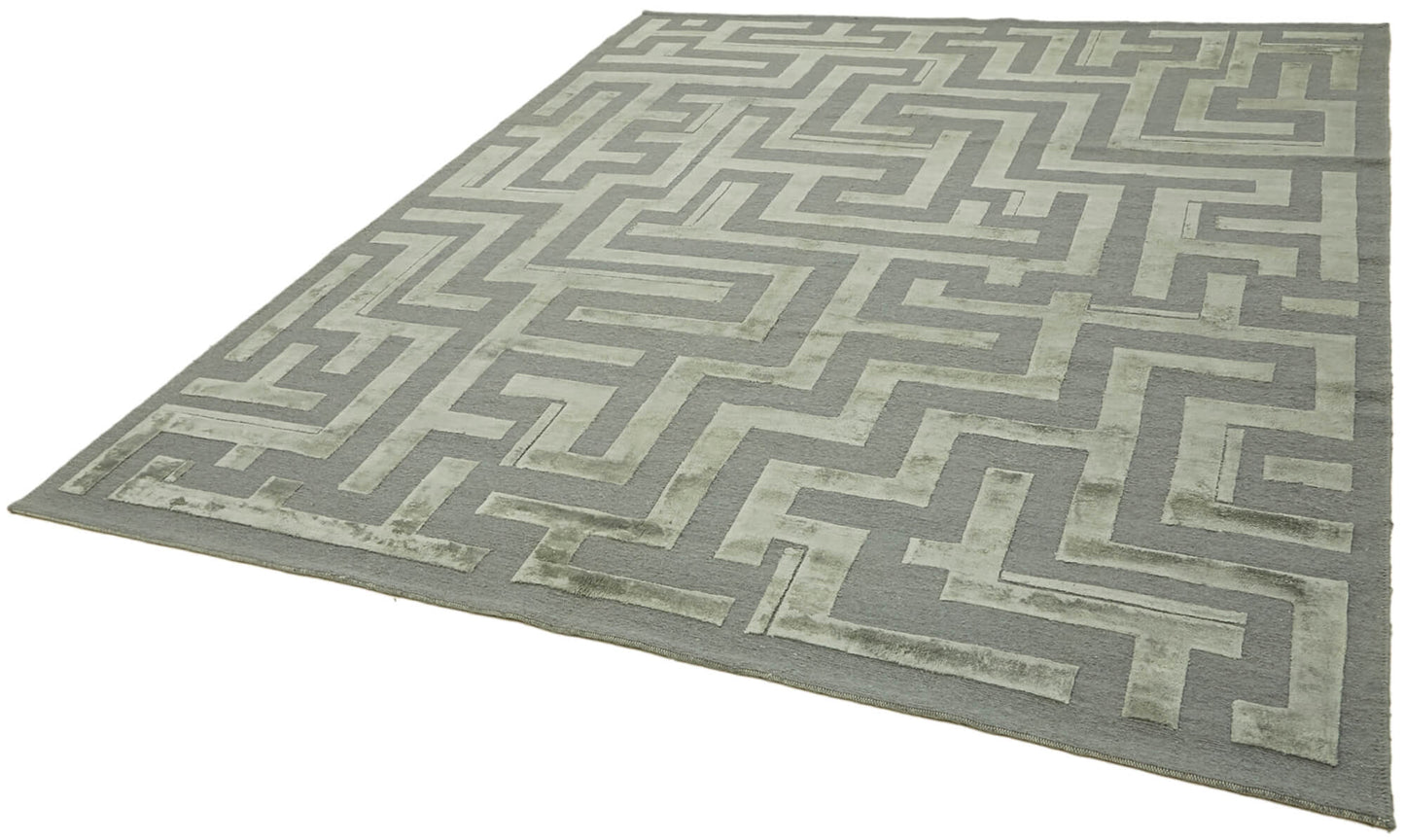 8x10 Green Oushak Rug - 42210