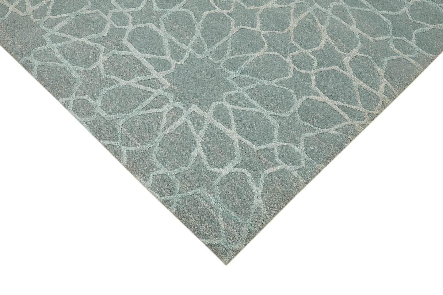 6x9 Blue Oushak Rug - 42212