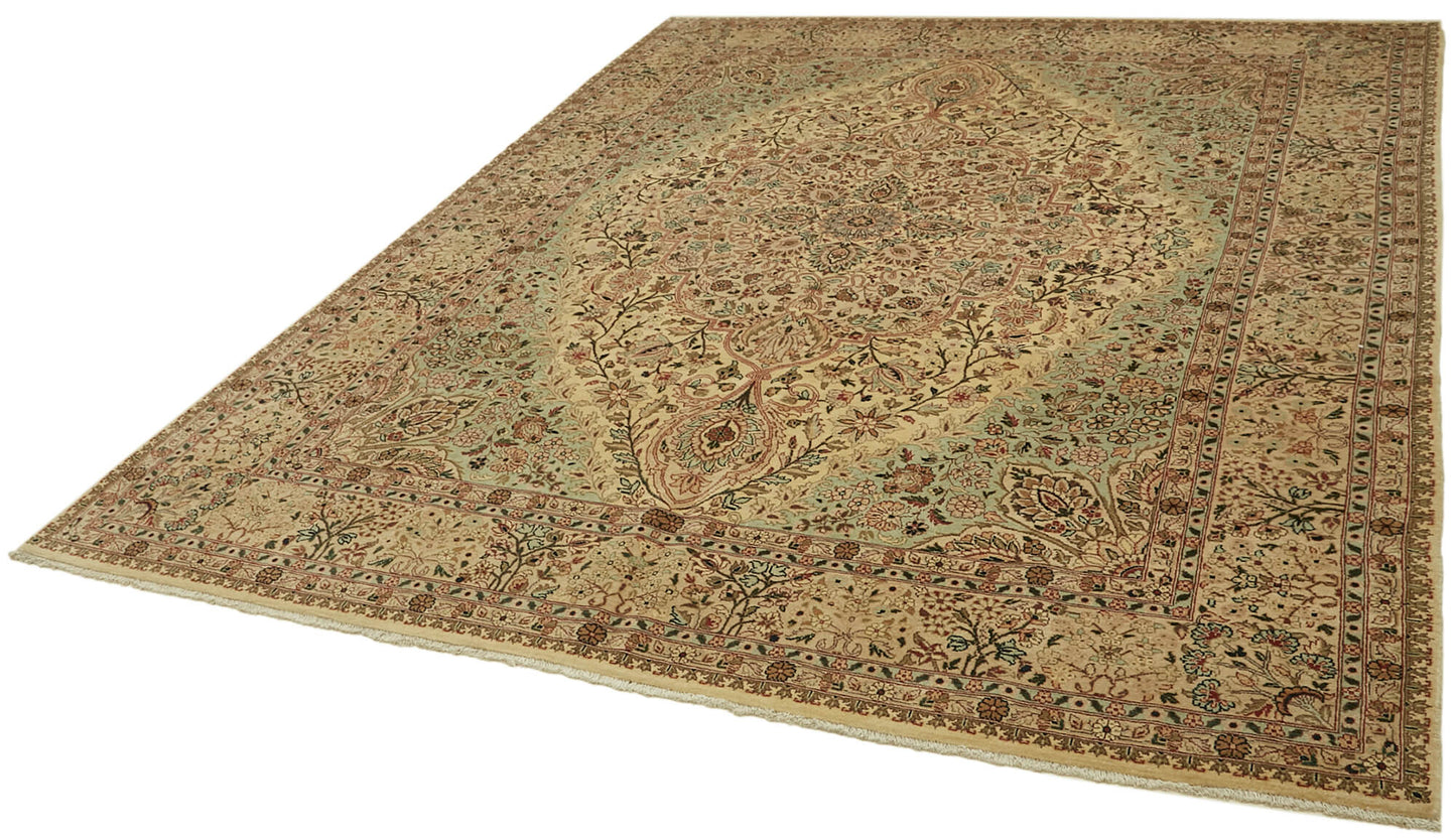 8x10 Beige Oushak Rug - 42213